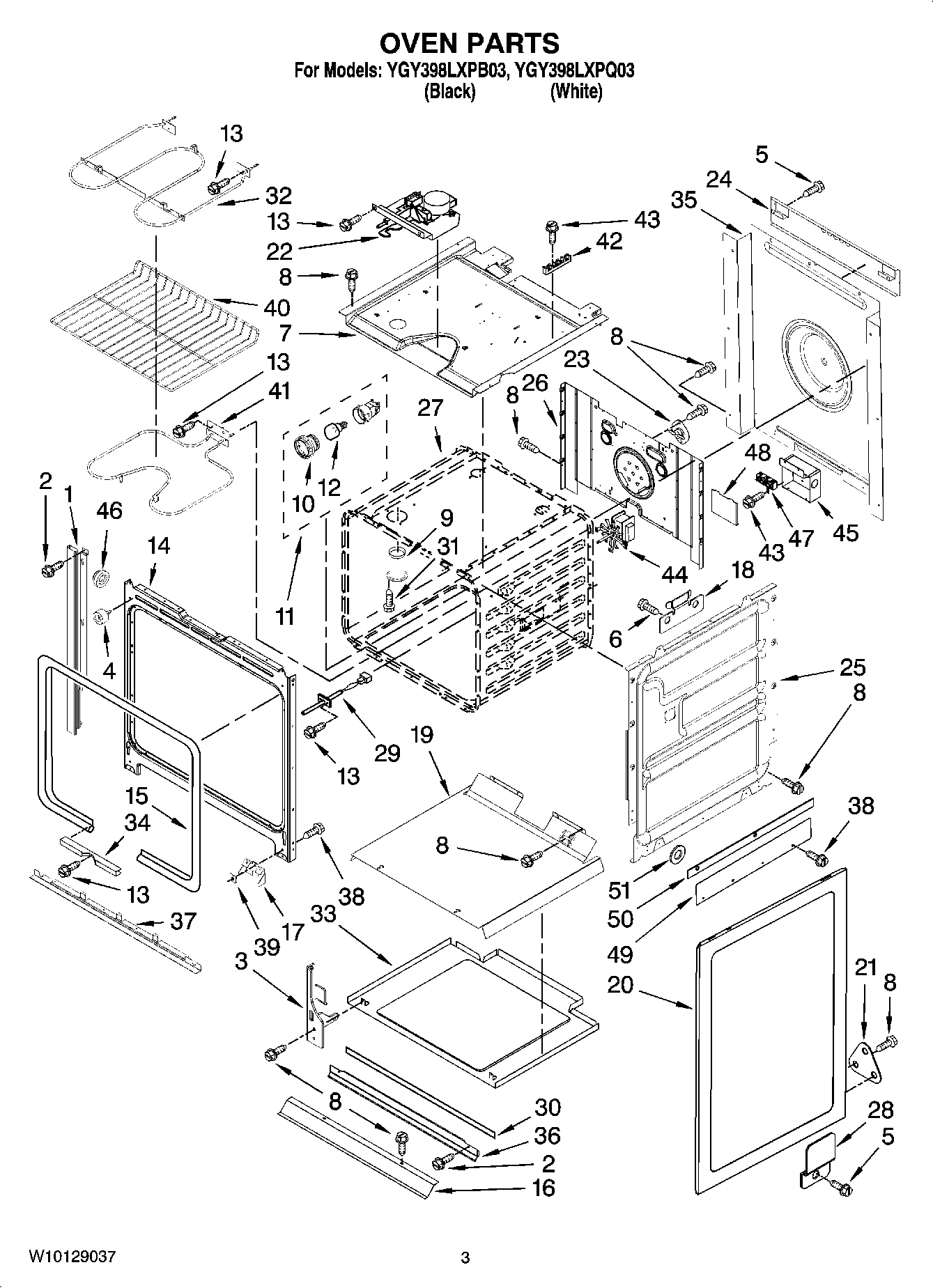 03 - OVEN PARTS