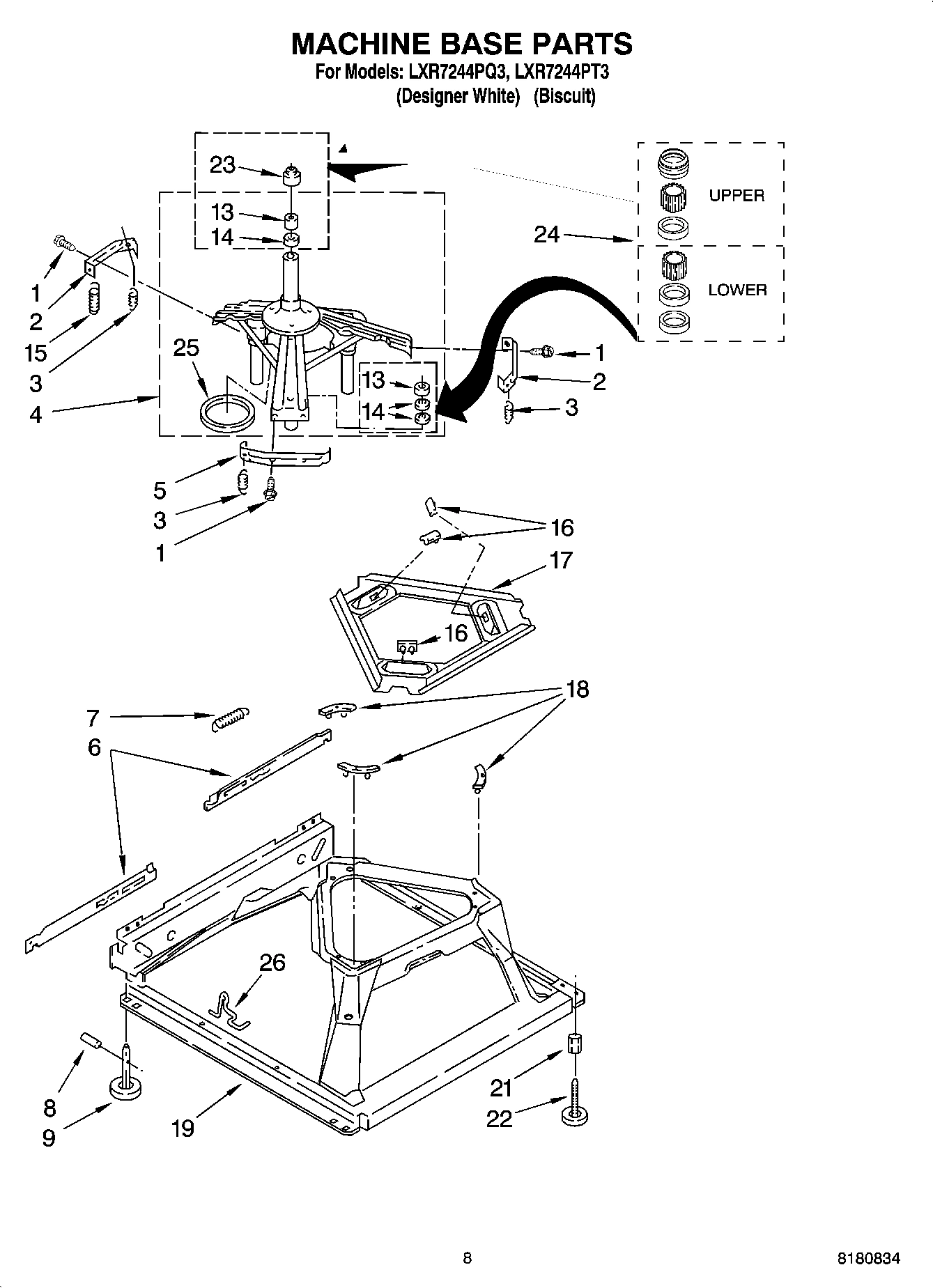 05 - MACHINE BASE PARTS