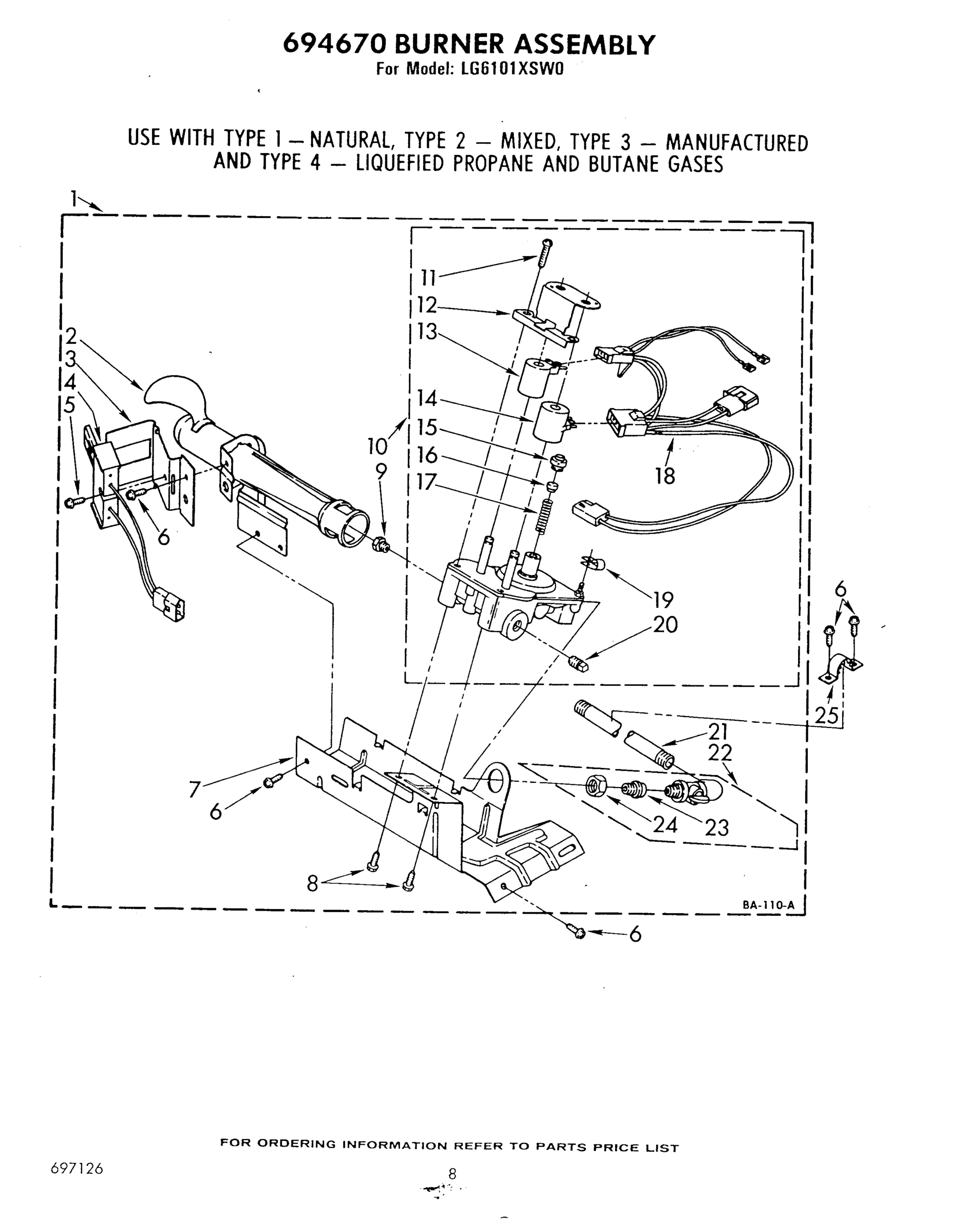 05 - 694670 BURNER