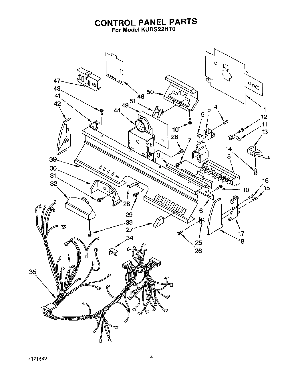 04 - CONTROL PANEL, LIT/OPTIONAL