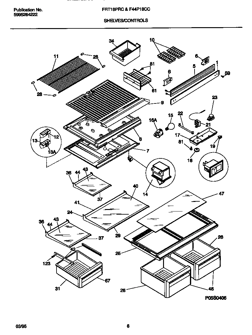 04 - SHELVES/CONTROLS