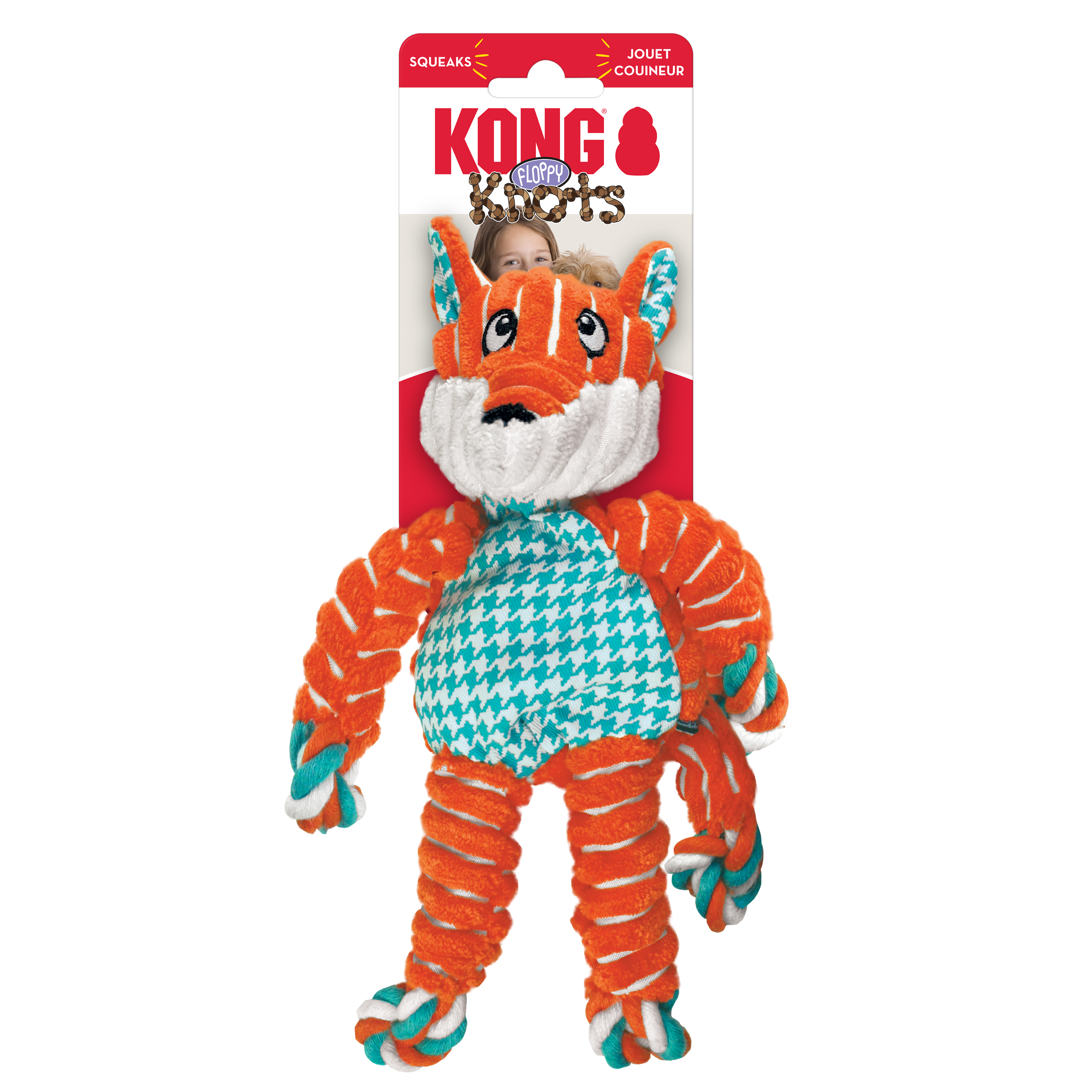 Floppy Knots Fox onpack product afbeelding