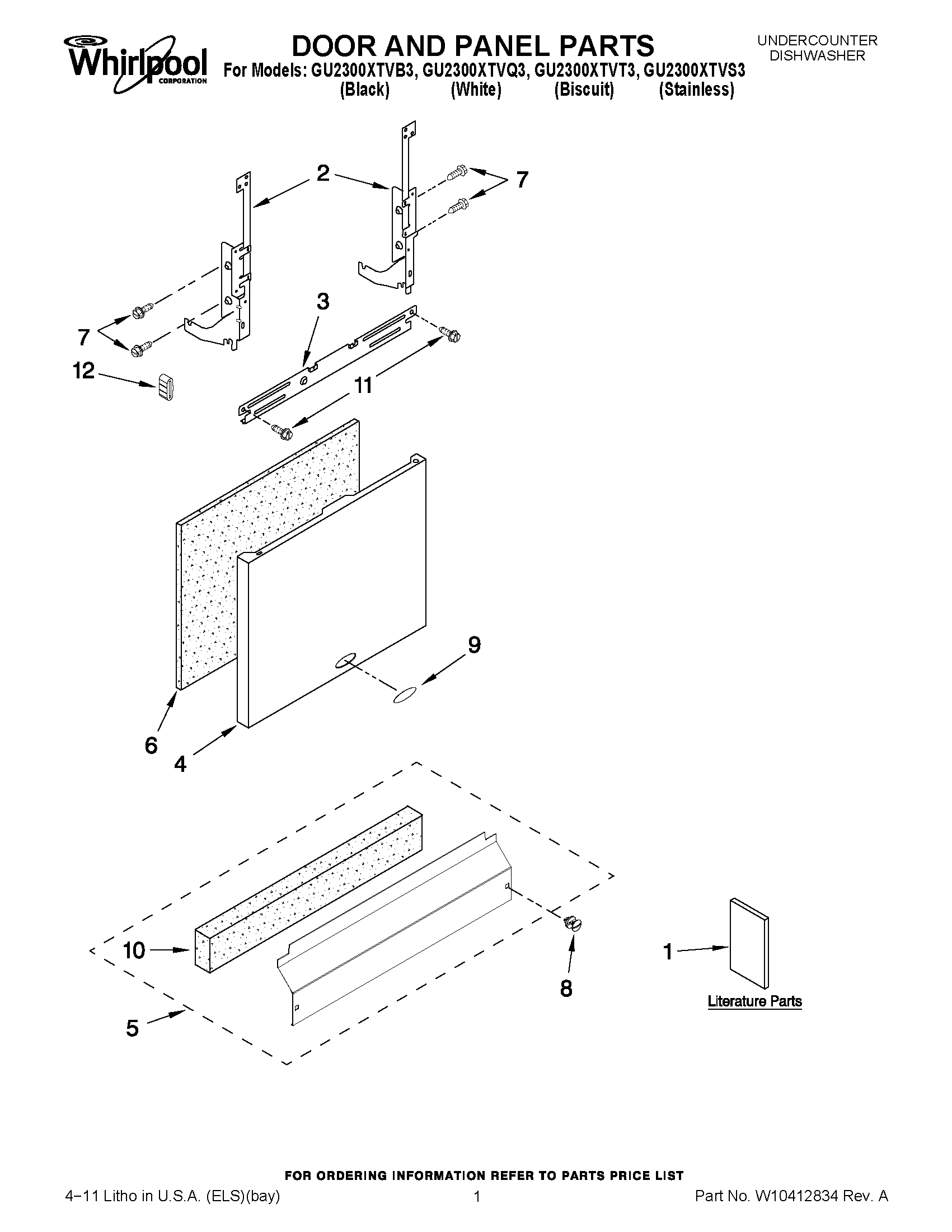 01 - DOOR AND PANEL PARTS