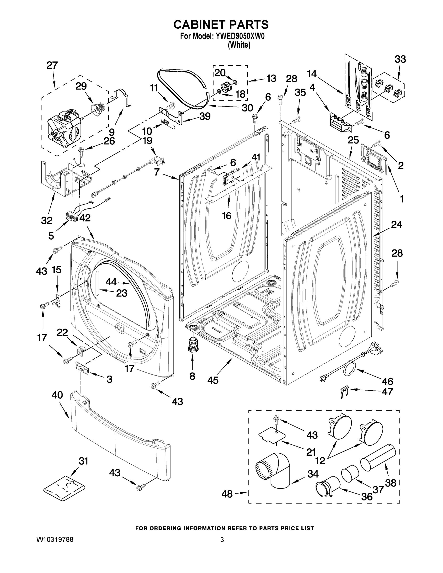 02 - CABINET PARTS