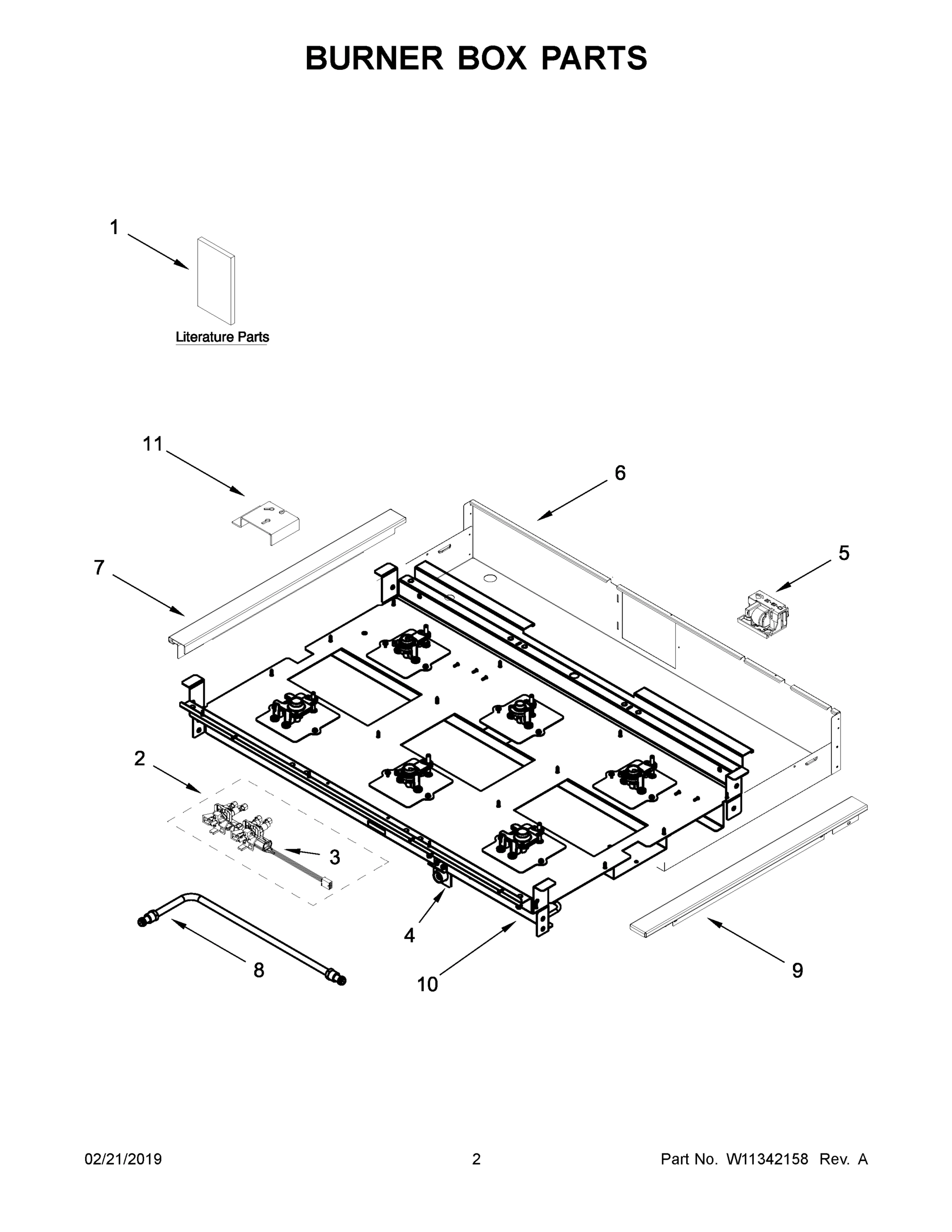 02 - BURNER BOX PARTS