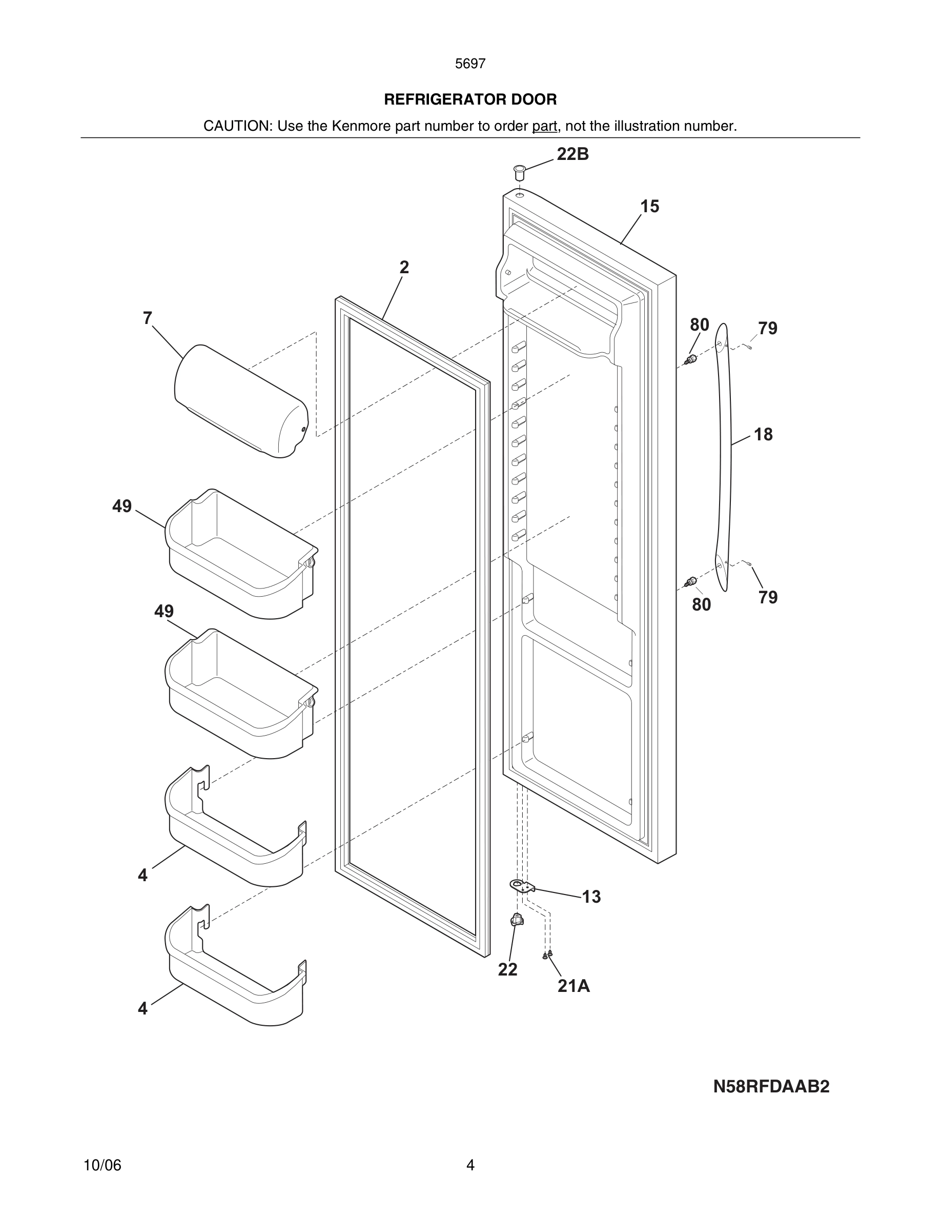05 - REFRIGERATOR DOOR