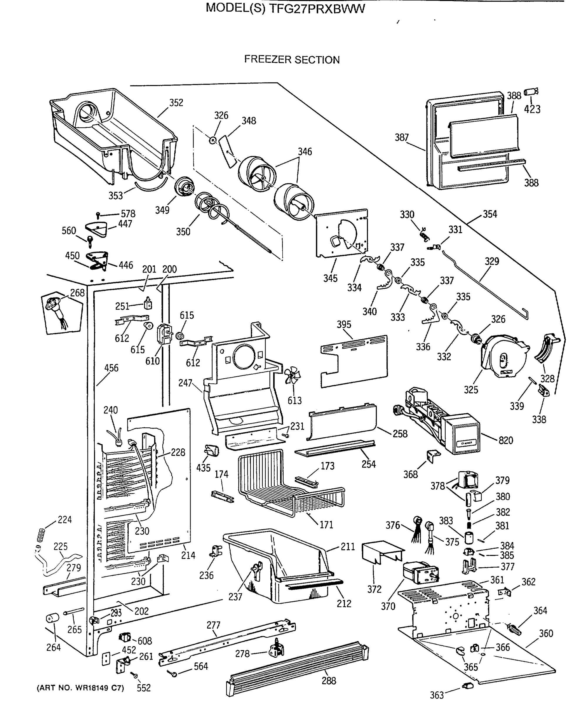 FREEZER SECTION