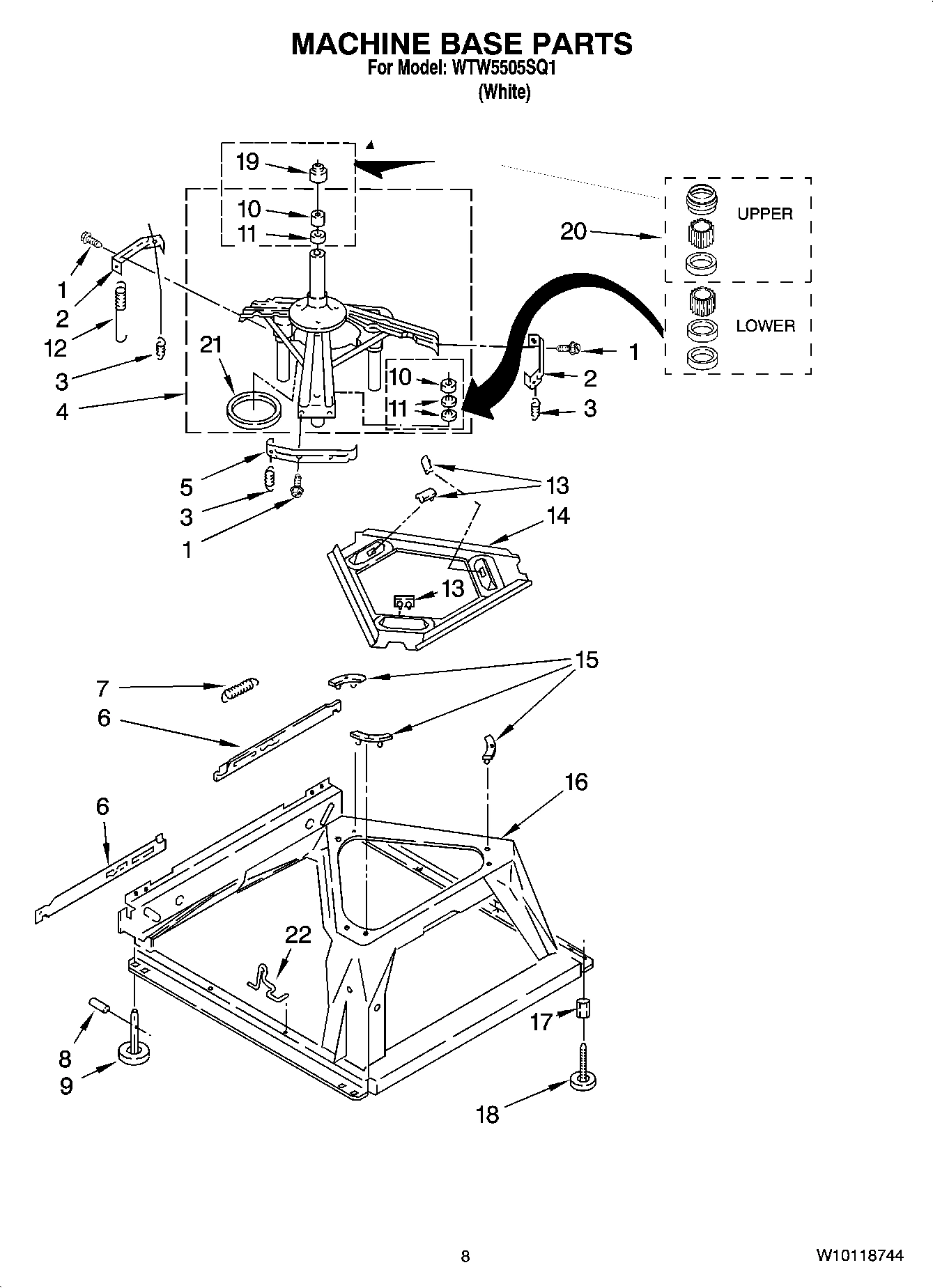 05 - MACHINE BASE PARTS