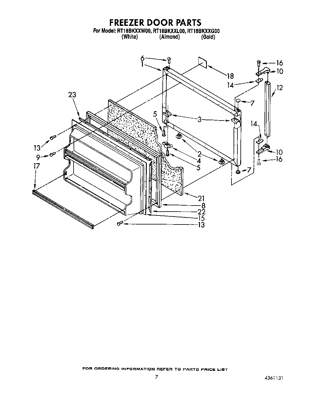 06 - FREEZER DOOR