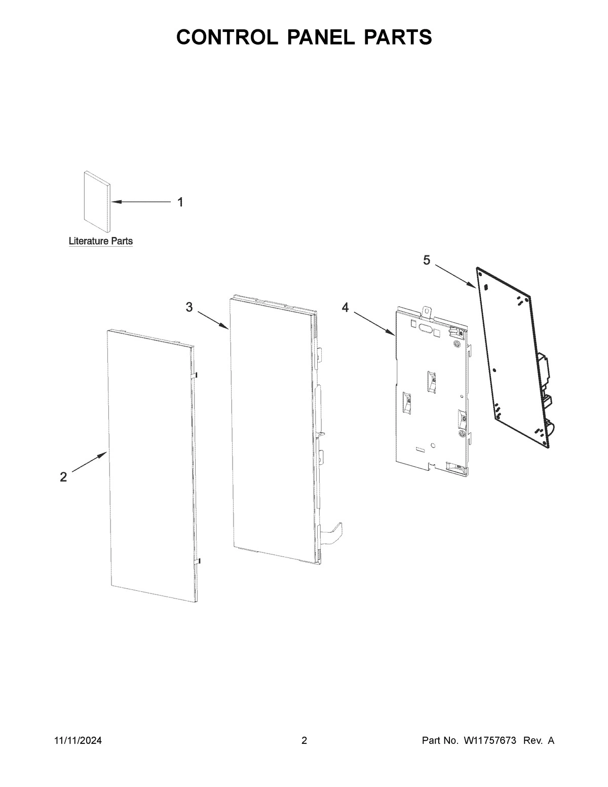 02 - CONTROL PANEL PARTS
