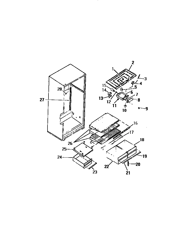 05 - INTERIOR FOOD COMPARTMENT