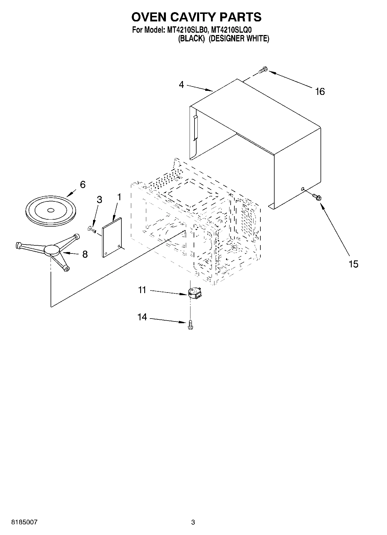 03 - OVEN CAVITY PARTS