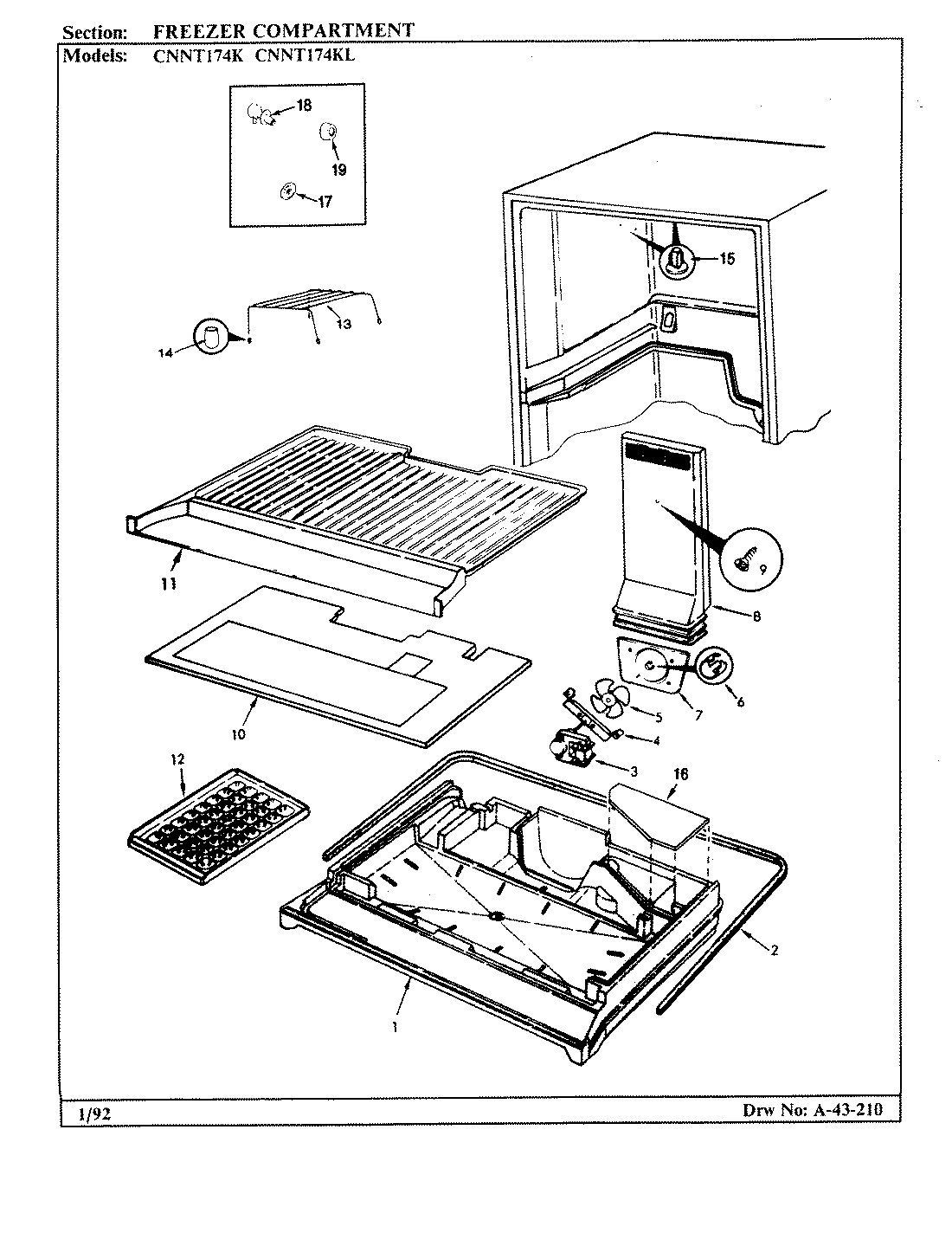 01 - FREEZER COMPARTMENT