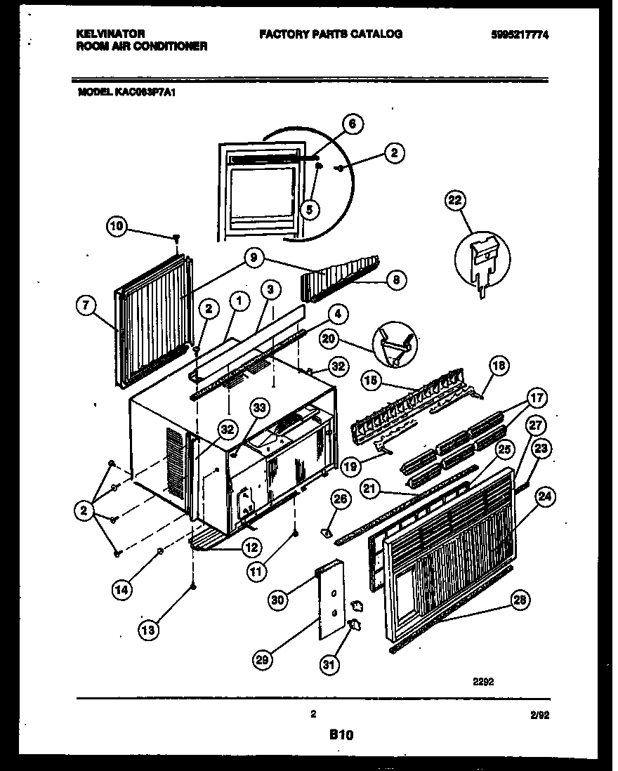 02 - CABINET PARTS