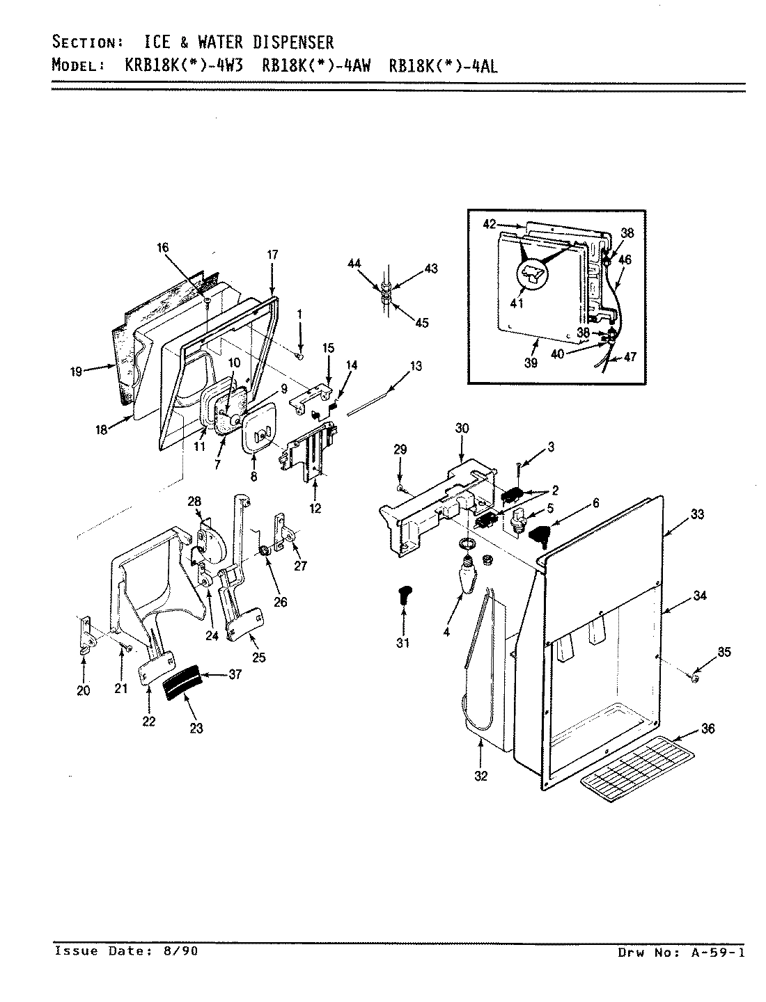 05 - ICE & WATER DISPENSER