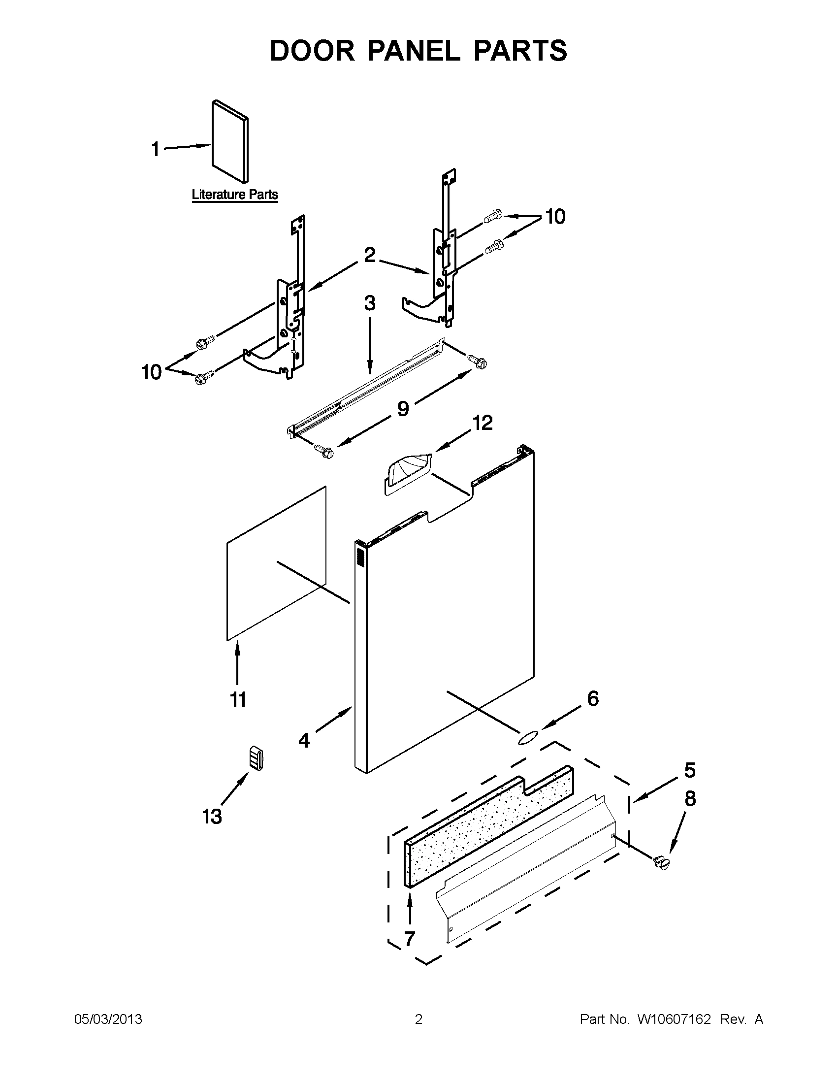 01 - DOOR PANEL PARTS