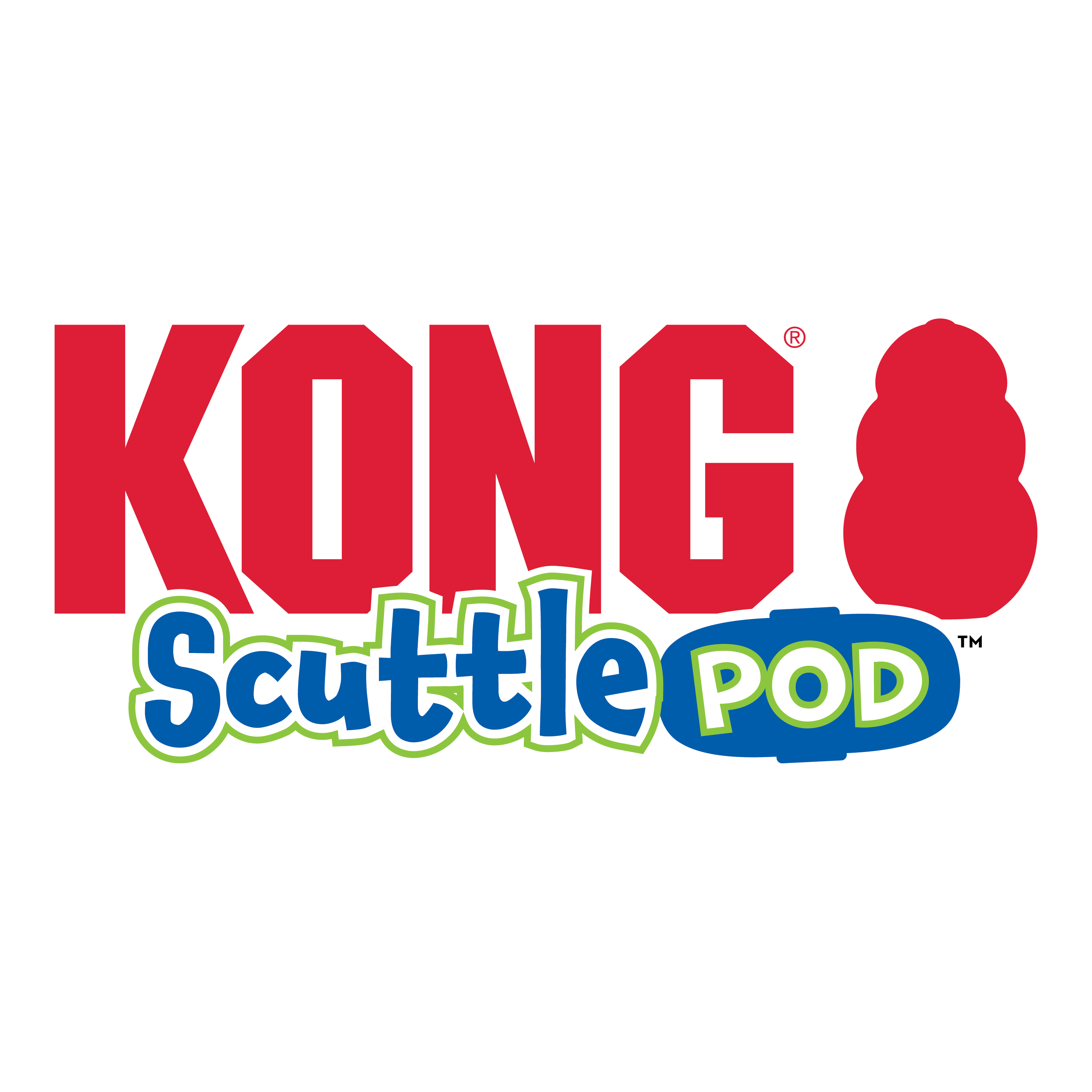 Kong Scuttle Pod Dog Feeder Large