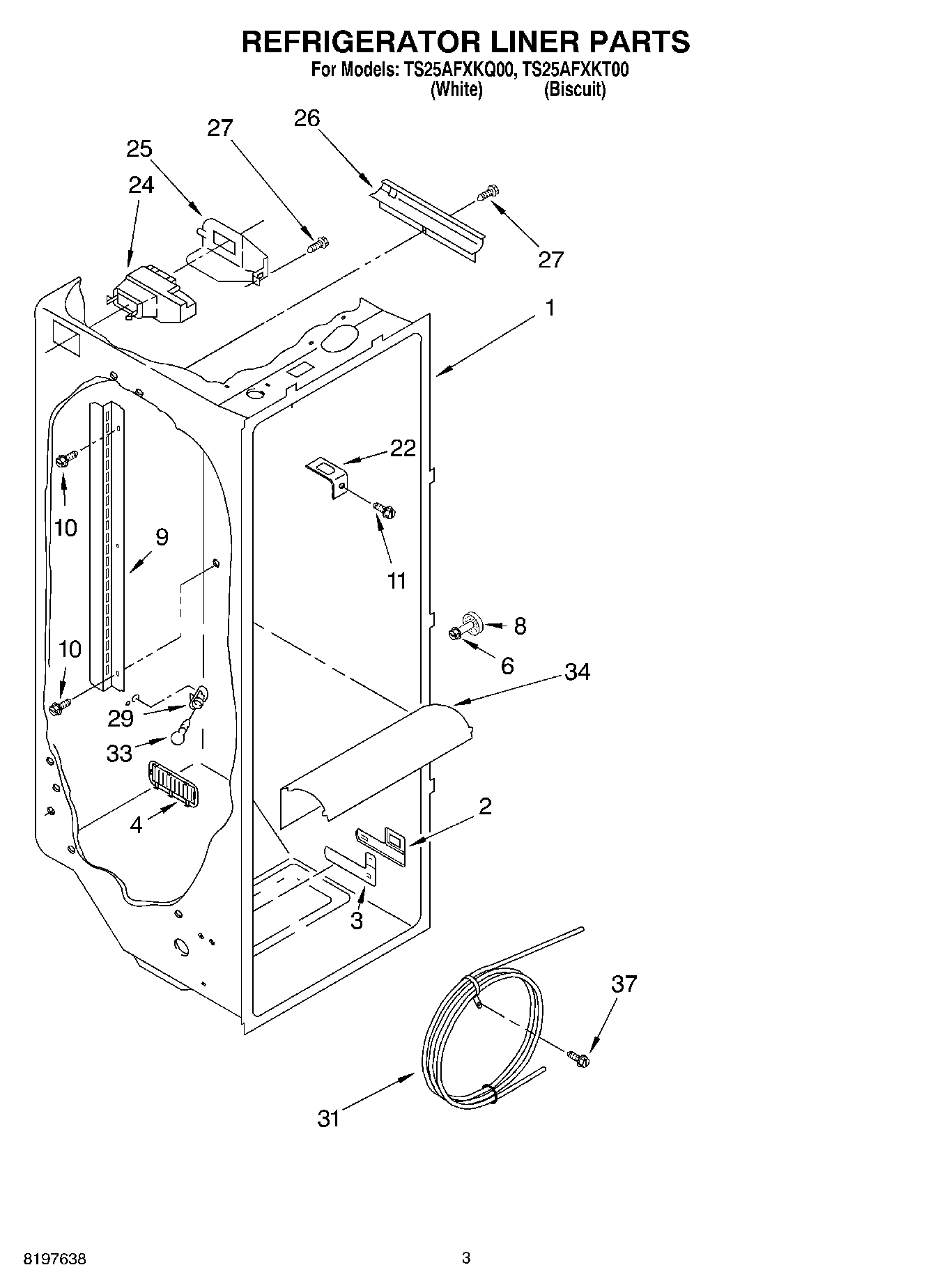 02 - REFRIGERATOR LINER