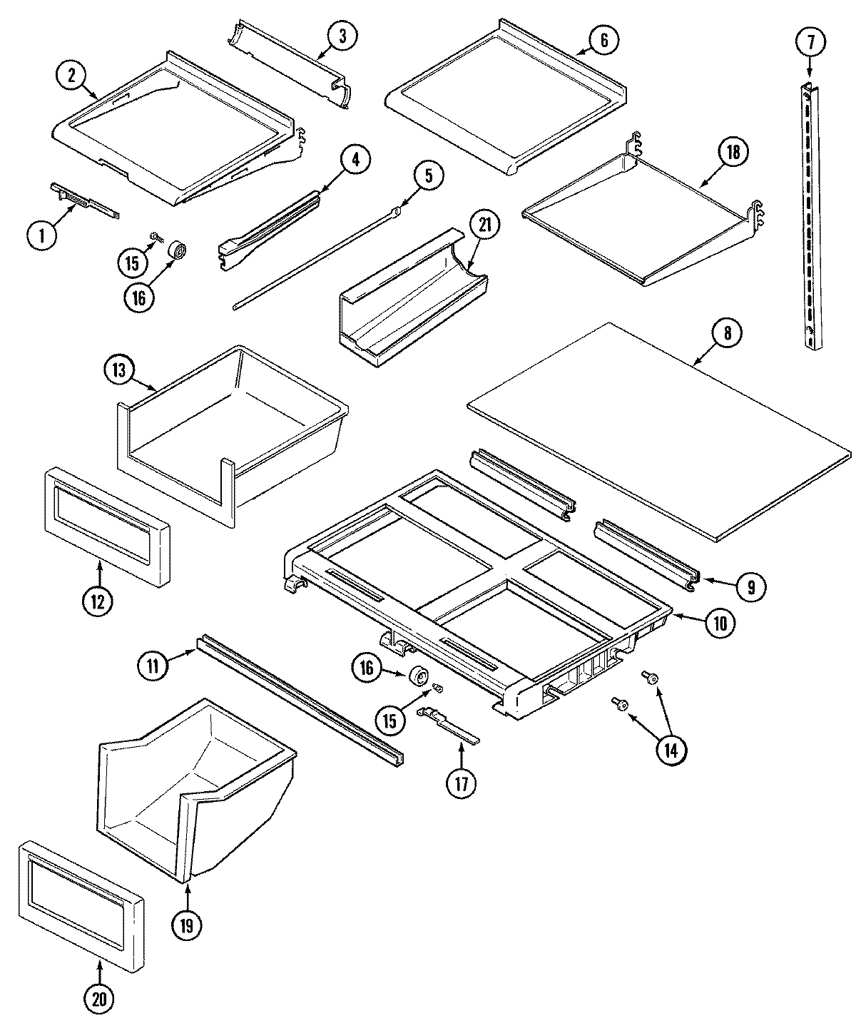 10 - SHELVES & ACCESSORIES