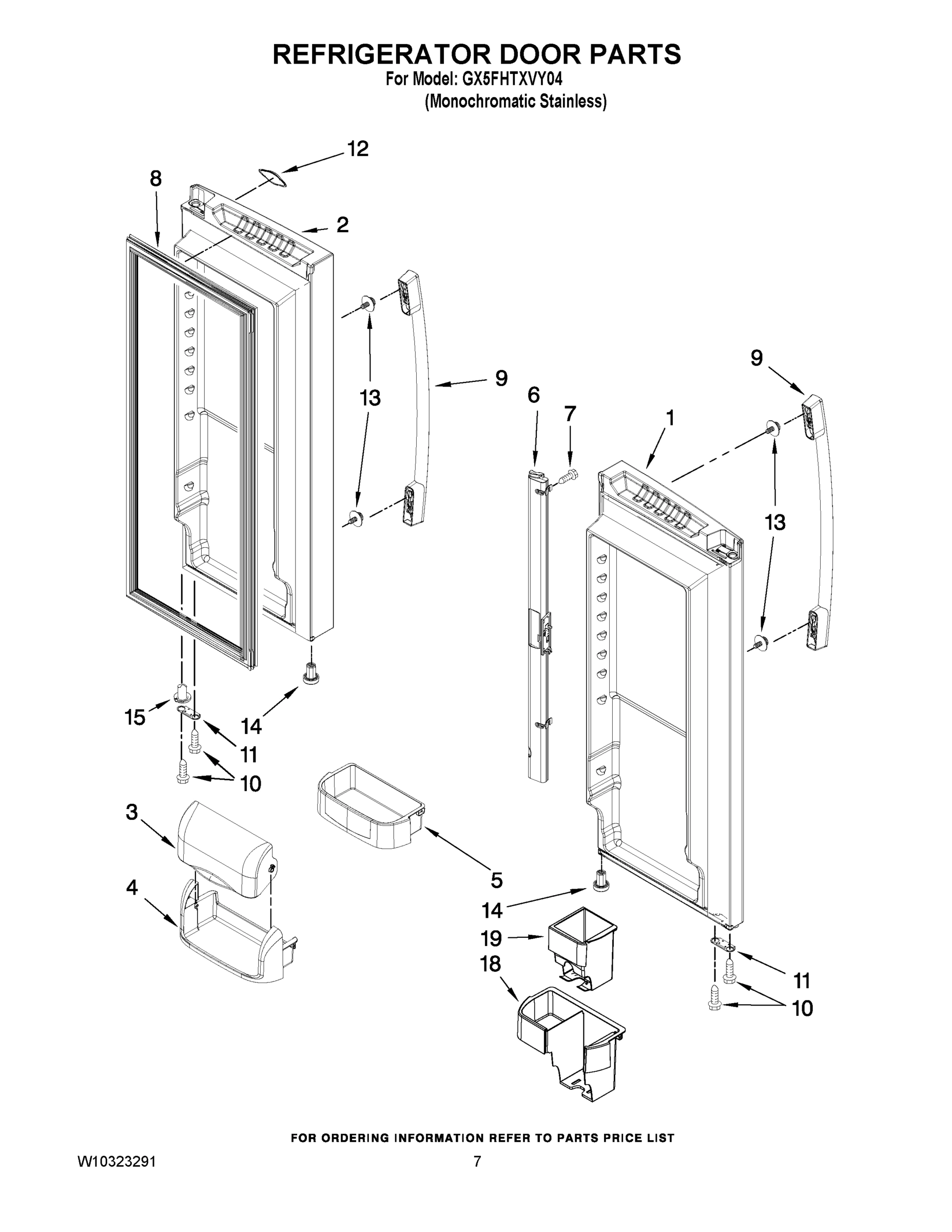 05 - REFRIGERATOR DOOR PARTS