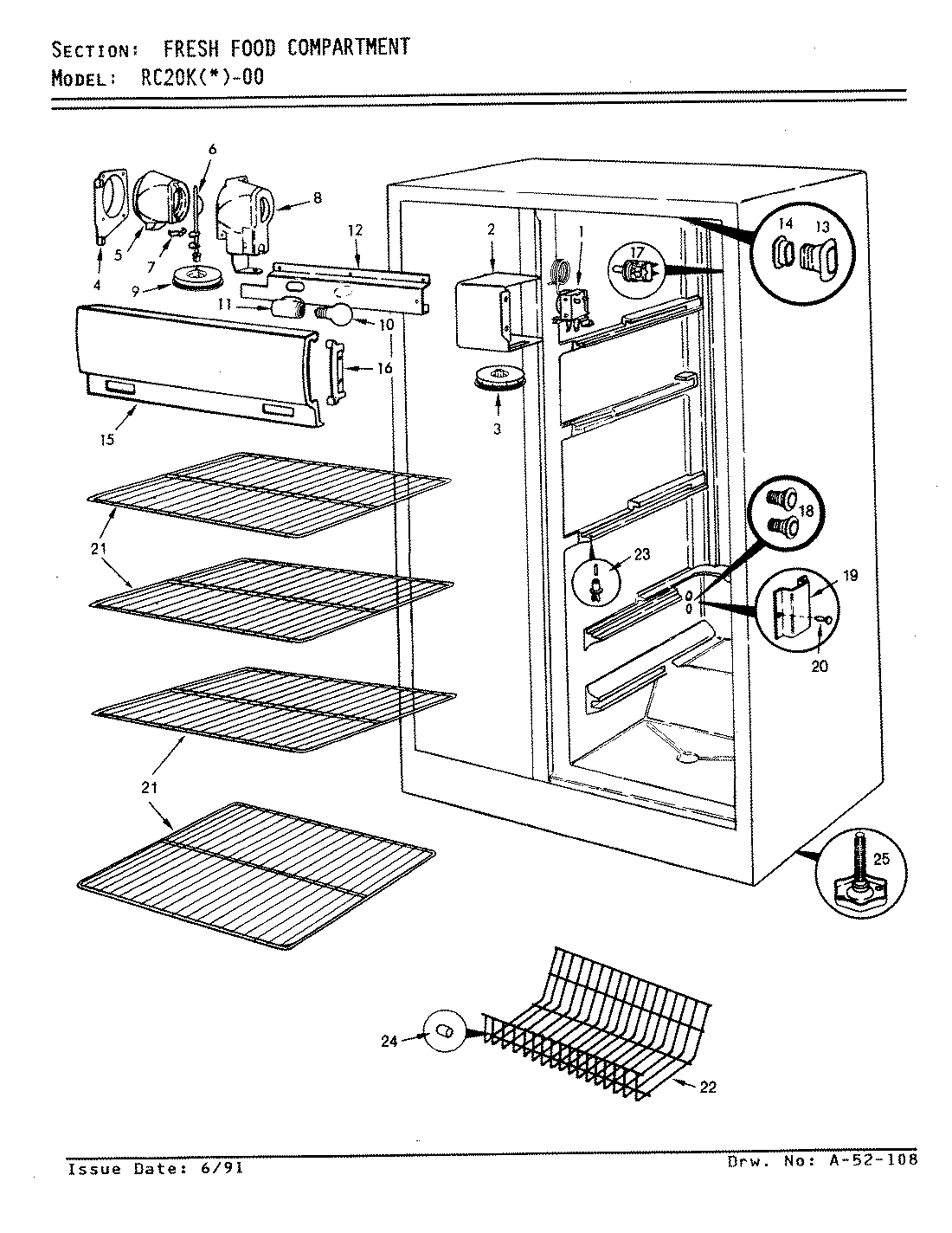 03 - FRESH FOOD COMPARTMENT