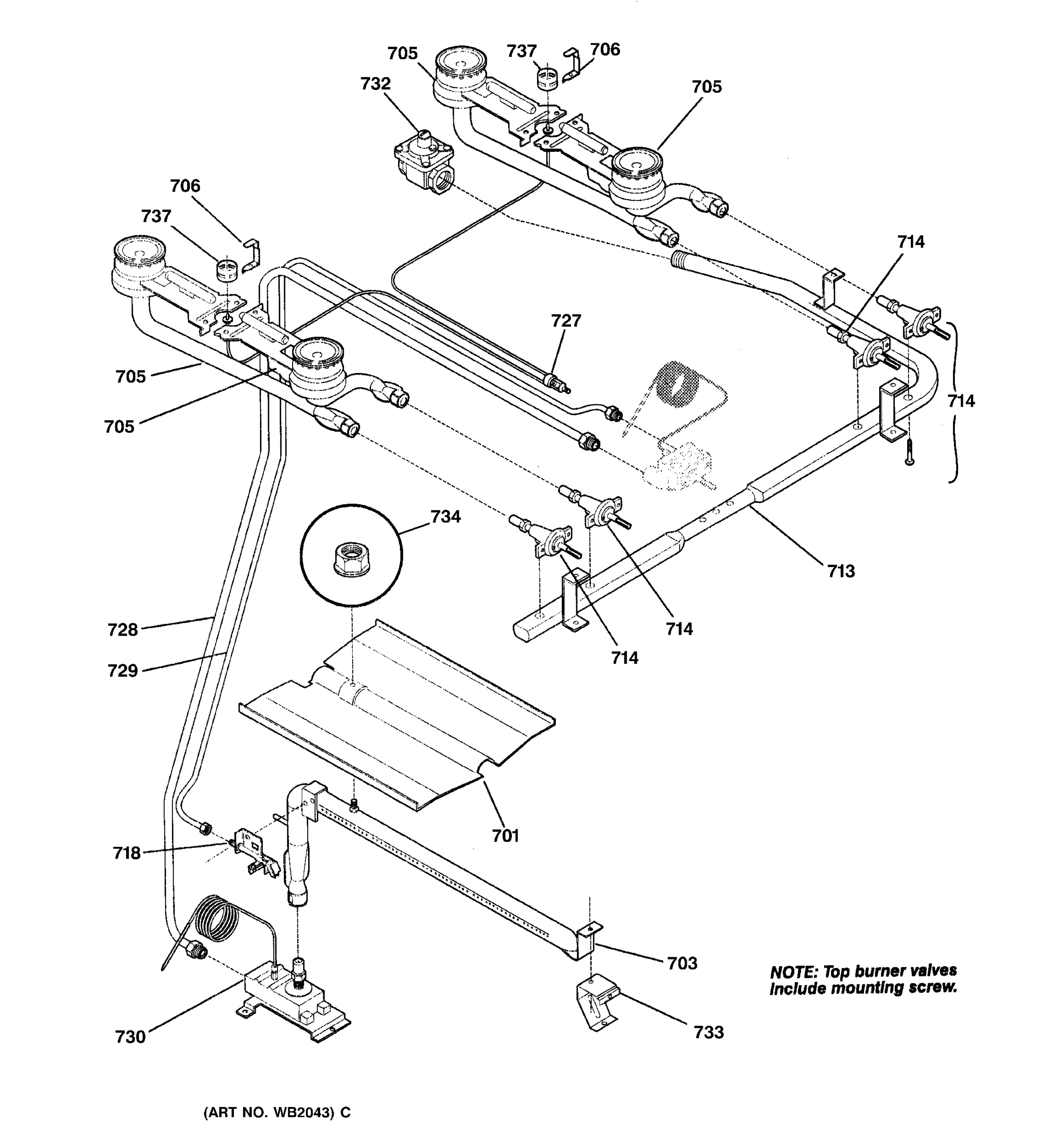 BURNER PARTS