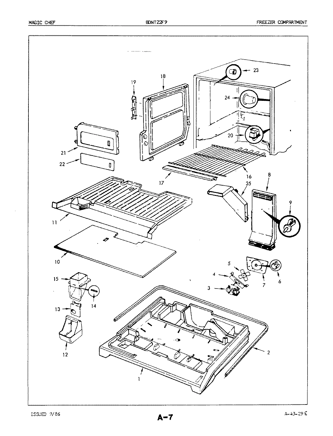 01 - FREEZER COMPARTMENT