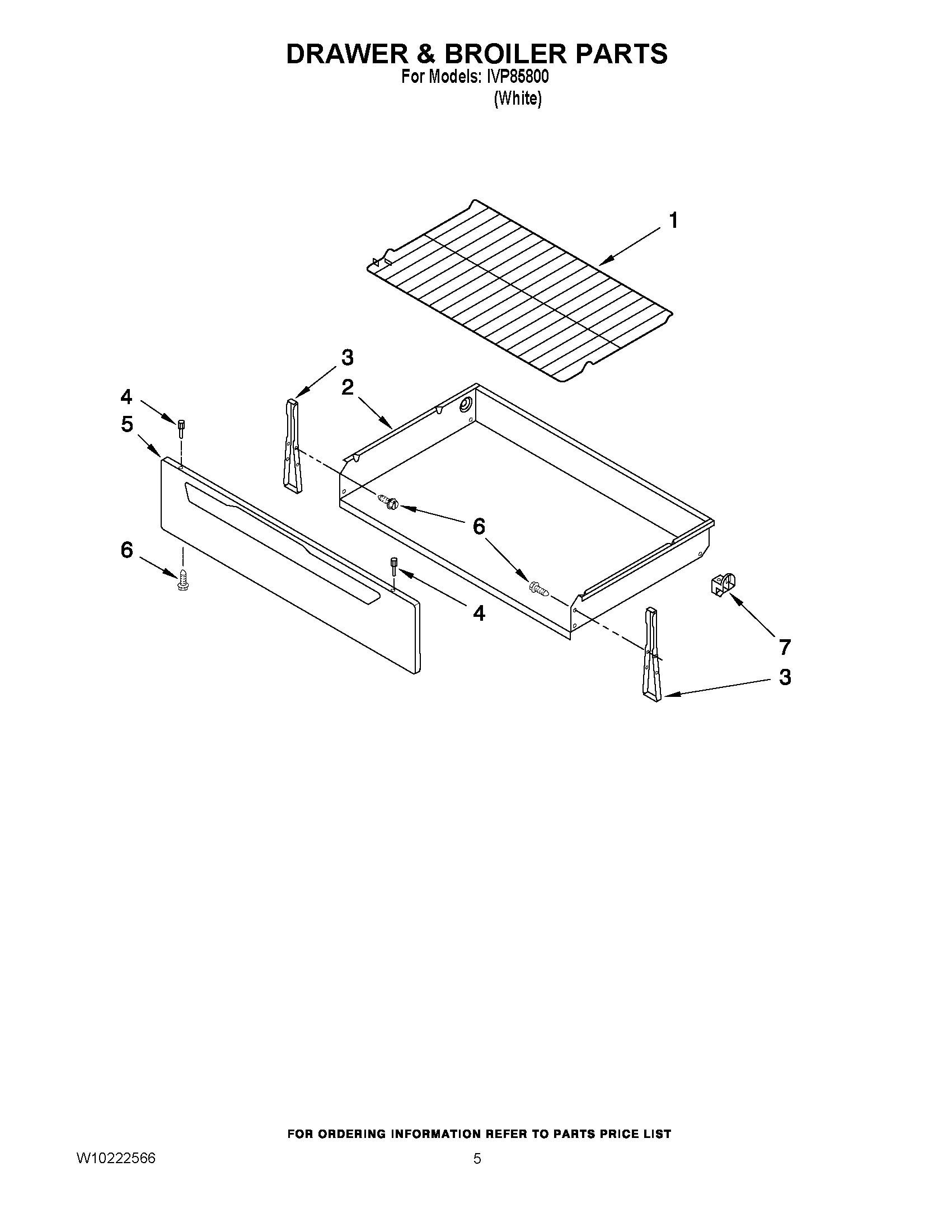 04 - DRAWER & BROILER PARTS