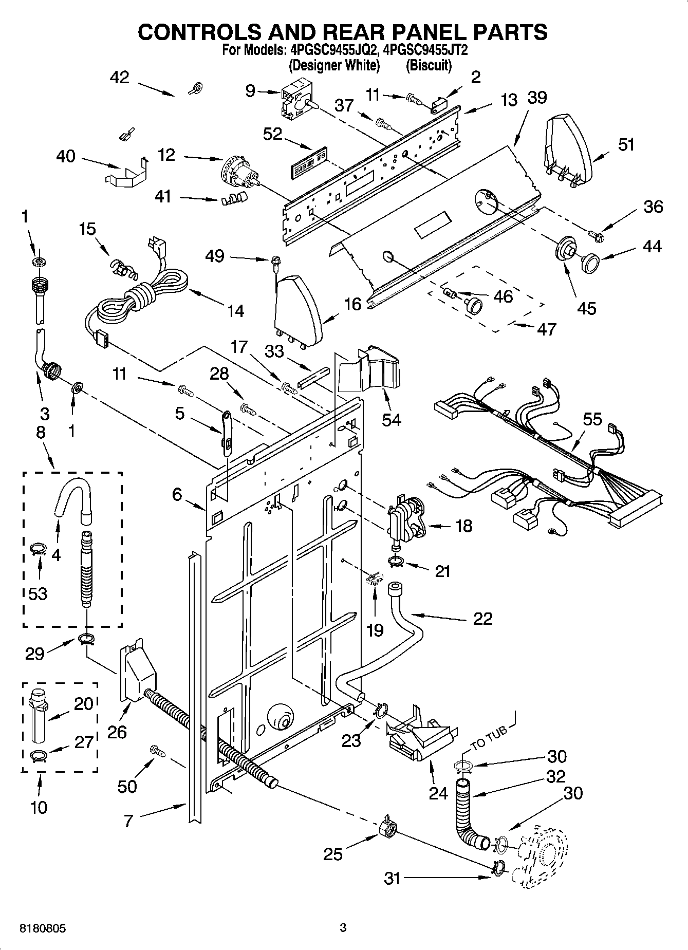02 - CONTROLS AND REAR PANEL PARTS