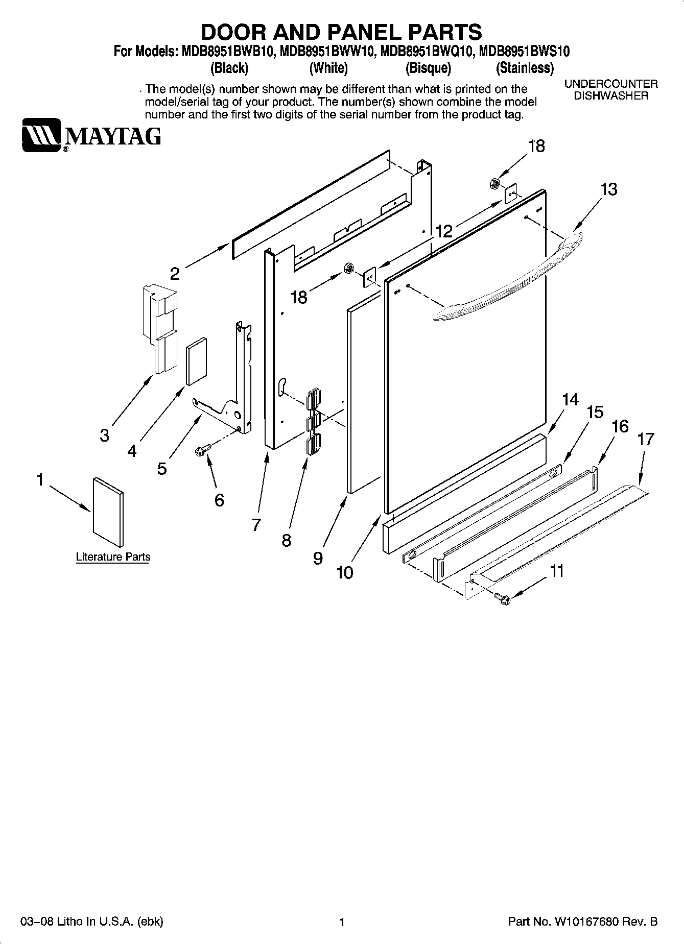 01 - DOOR AND PANEL PARTS