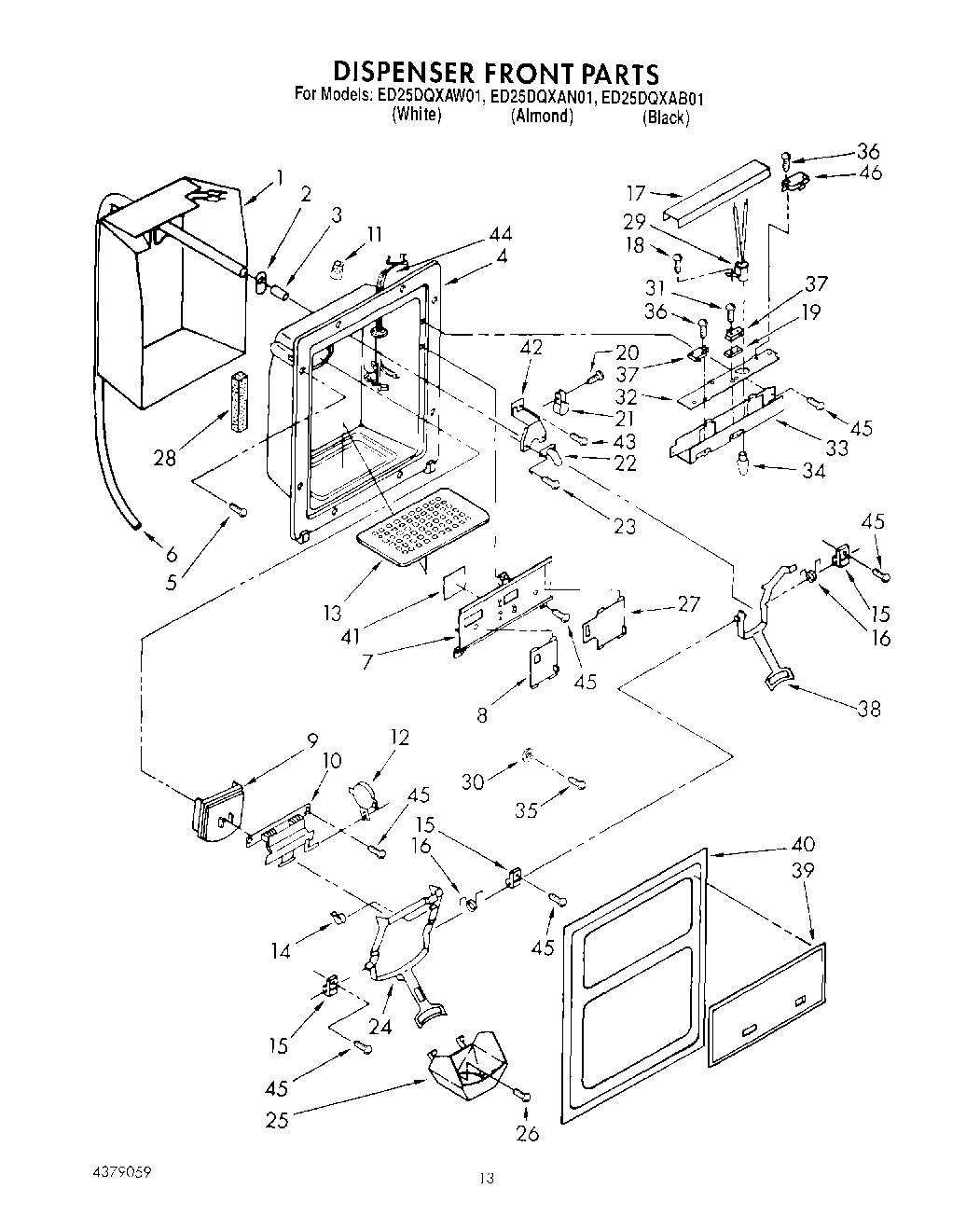 08 - DISPENSER FRONT