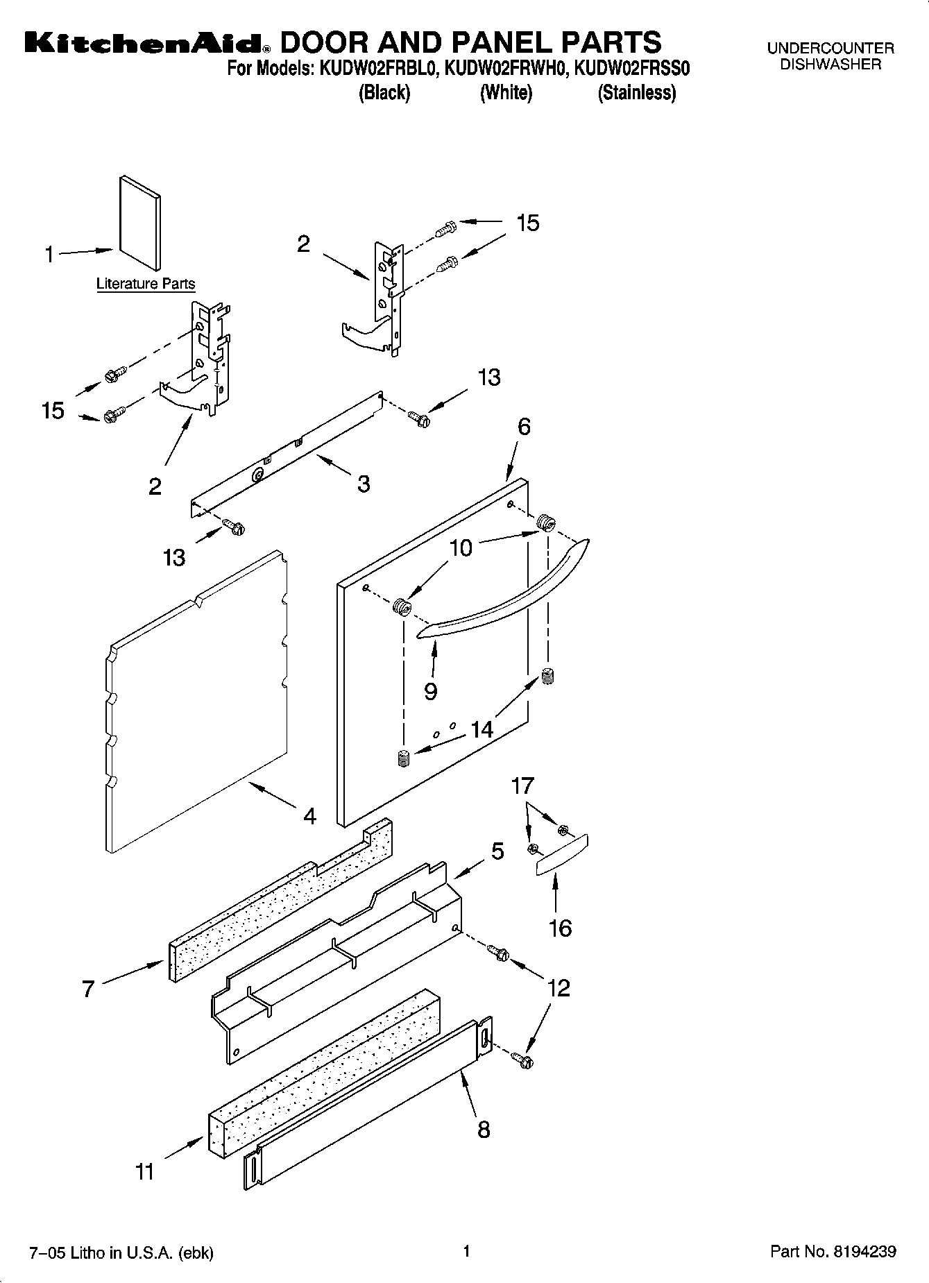 01 - DOOR AND PANEL PARTS