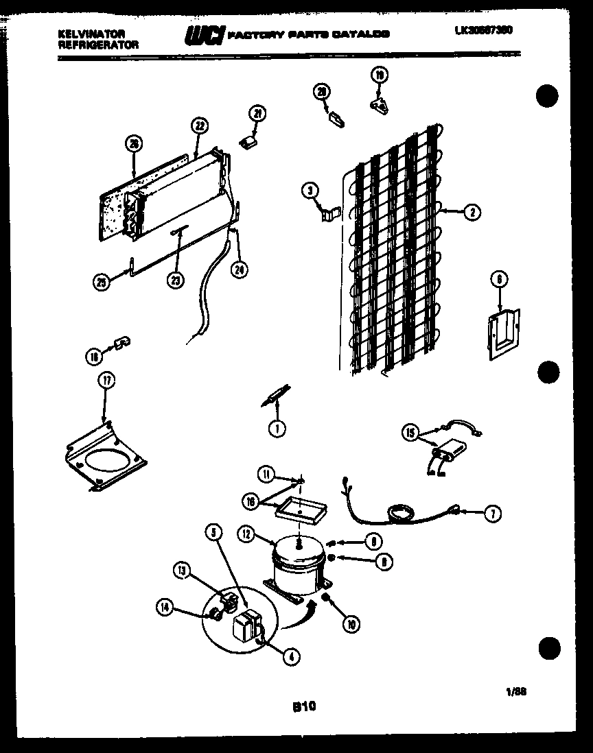 05 - SYSTEM AND AUTOMATIC DEFROST PARTS