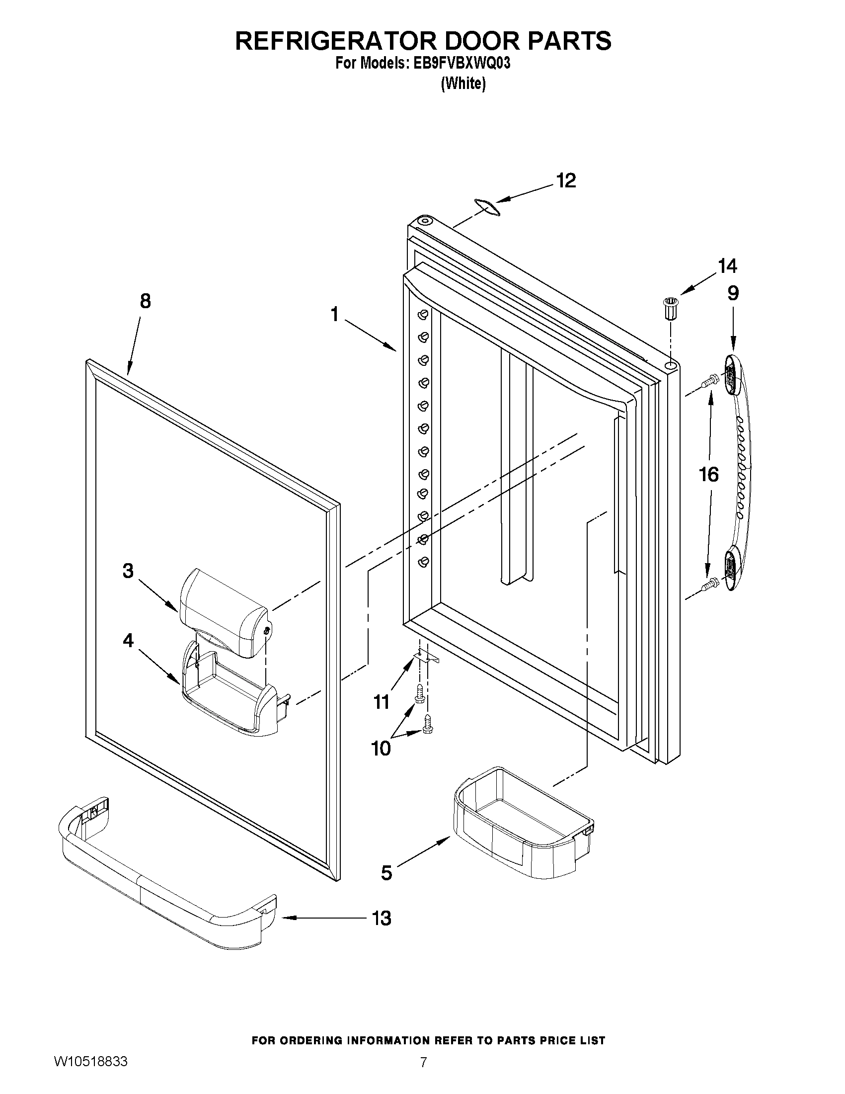 05 - REFRIGERATOR DOOR PARTS
