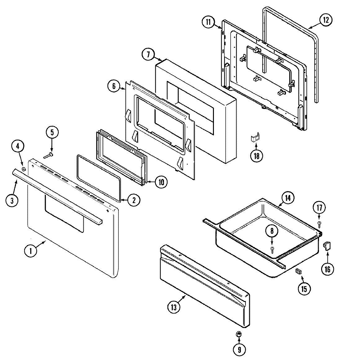 02 - DOOR/DRAWER (``W`` MODELS)