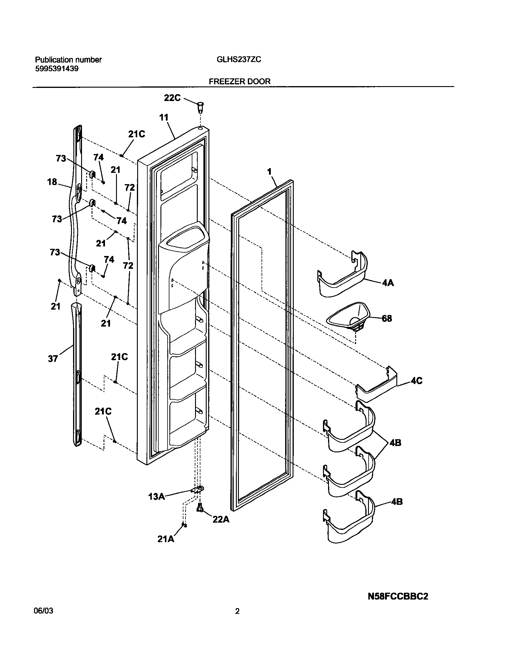 03 - FREEZER DOOR