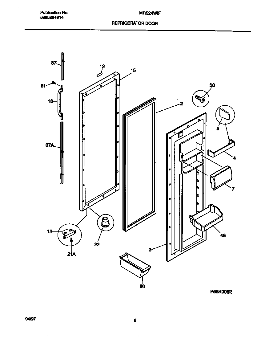 04 - REFRIGERATOR DOOR