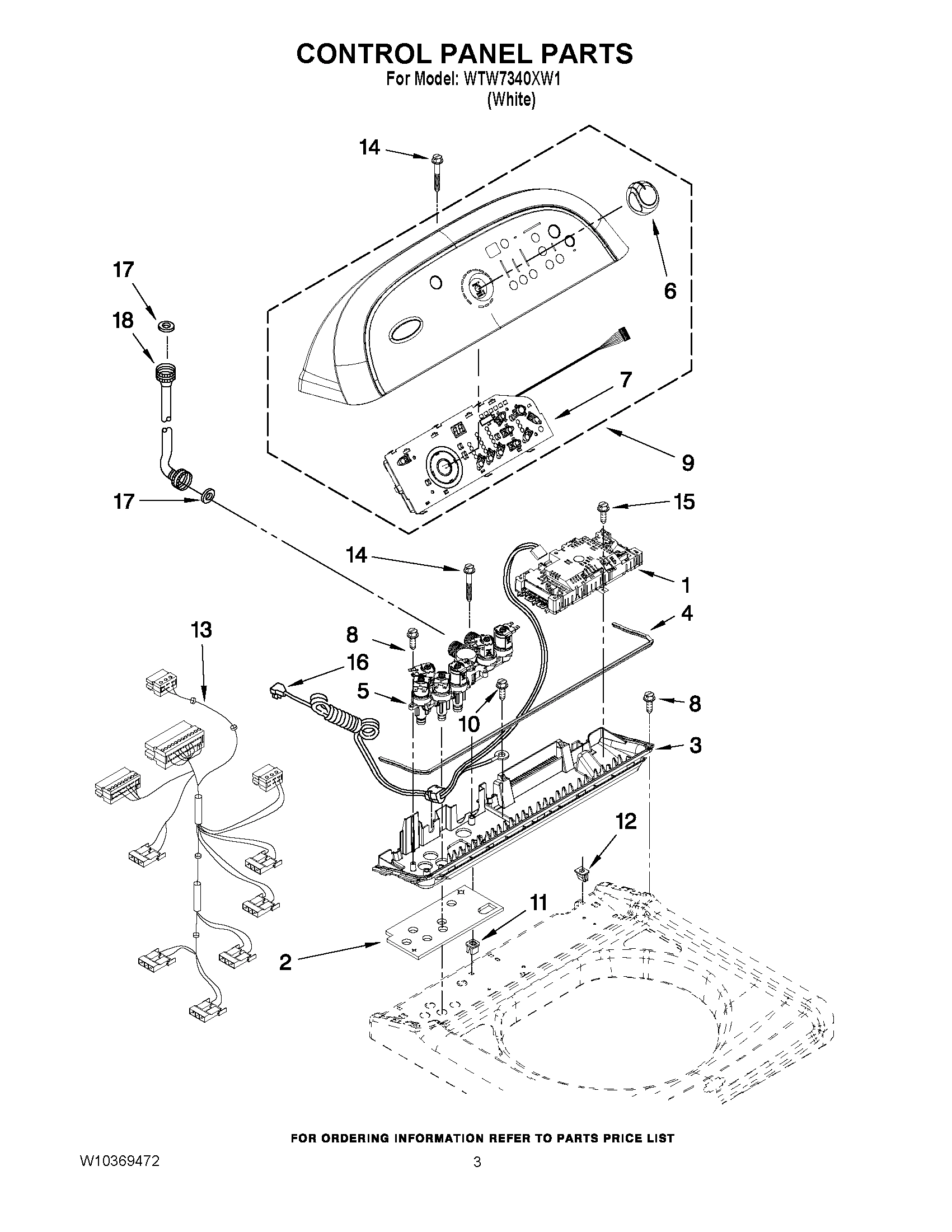 02 - CONTROL PANEL PARTS