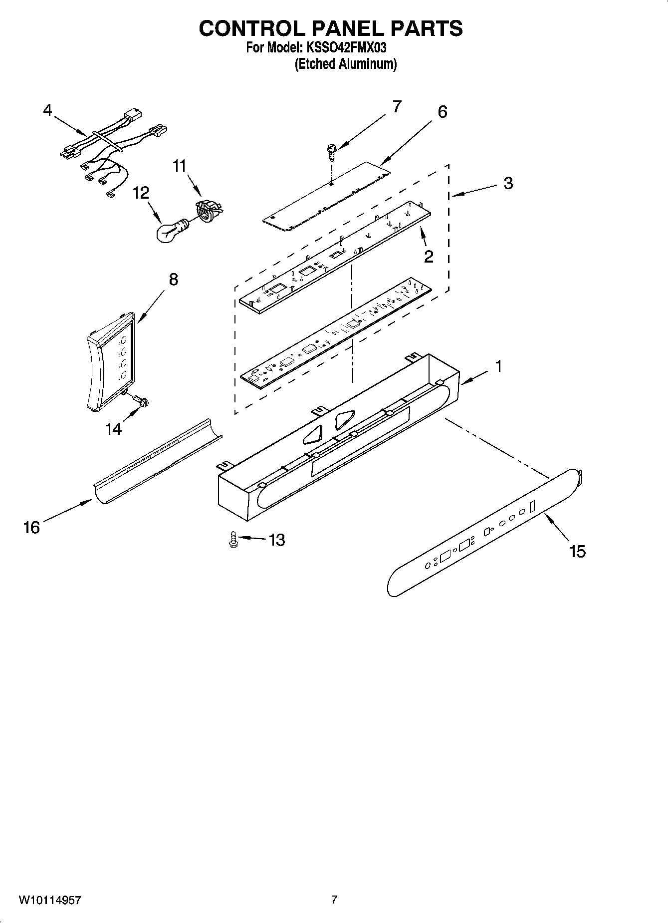 05 - CONTROL PANEL PARTS
