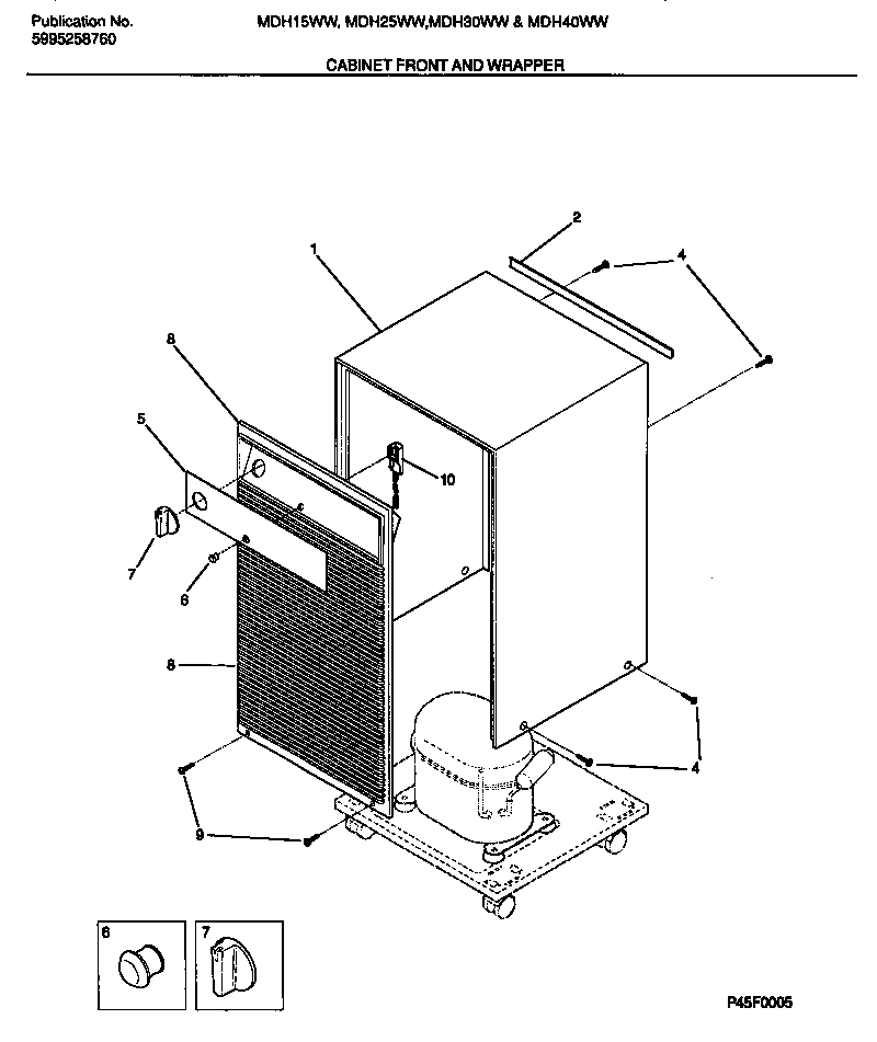 02 - CABINET FRONT AND WRAPPER