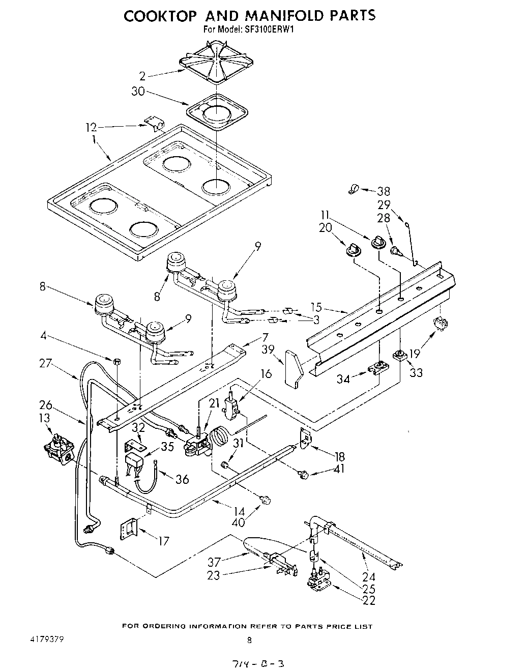 06 - COOK TOP AND MANIFOLD , LITERATURE
