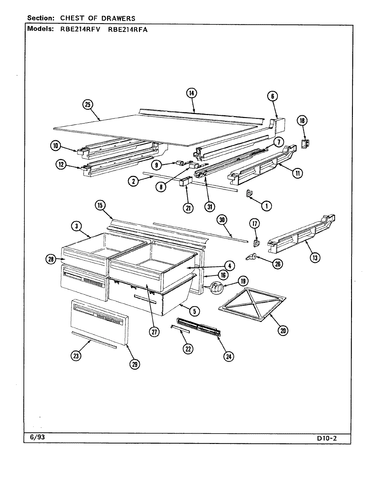 01 - CHEST OF DRAWERS
