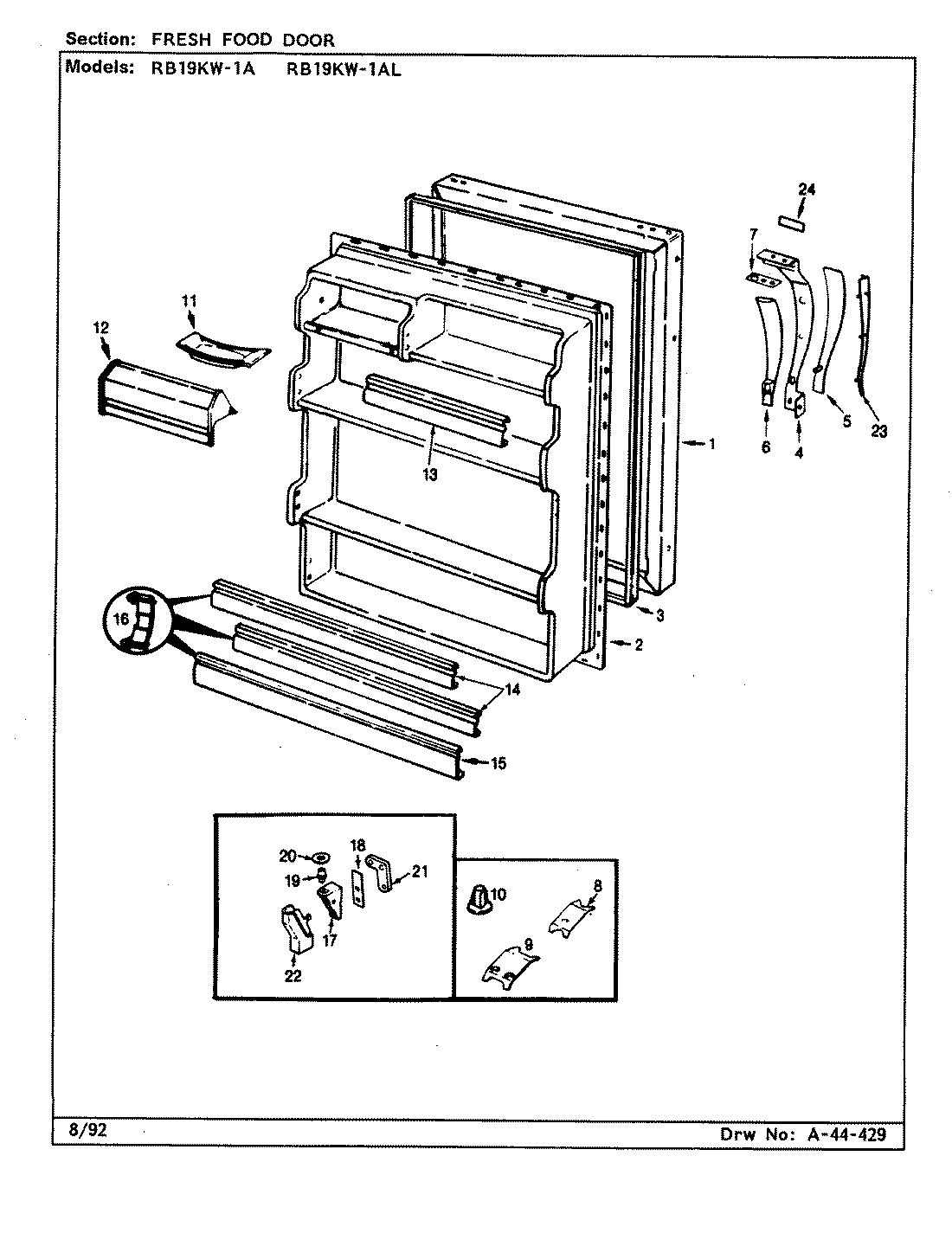 04 - FRESH FOOD DOOR
