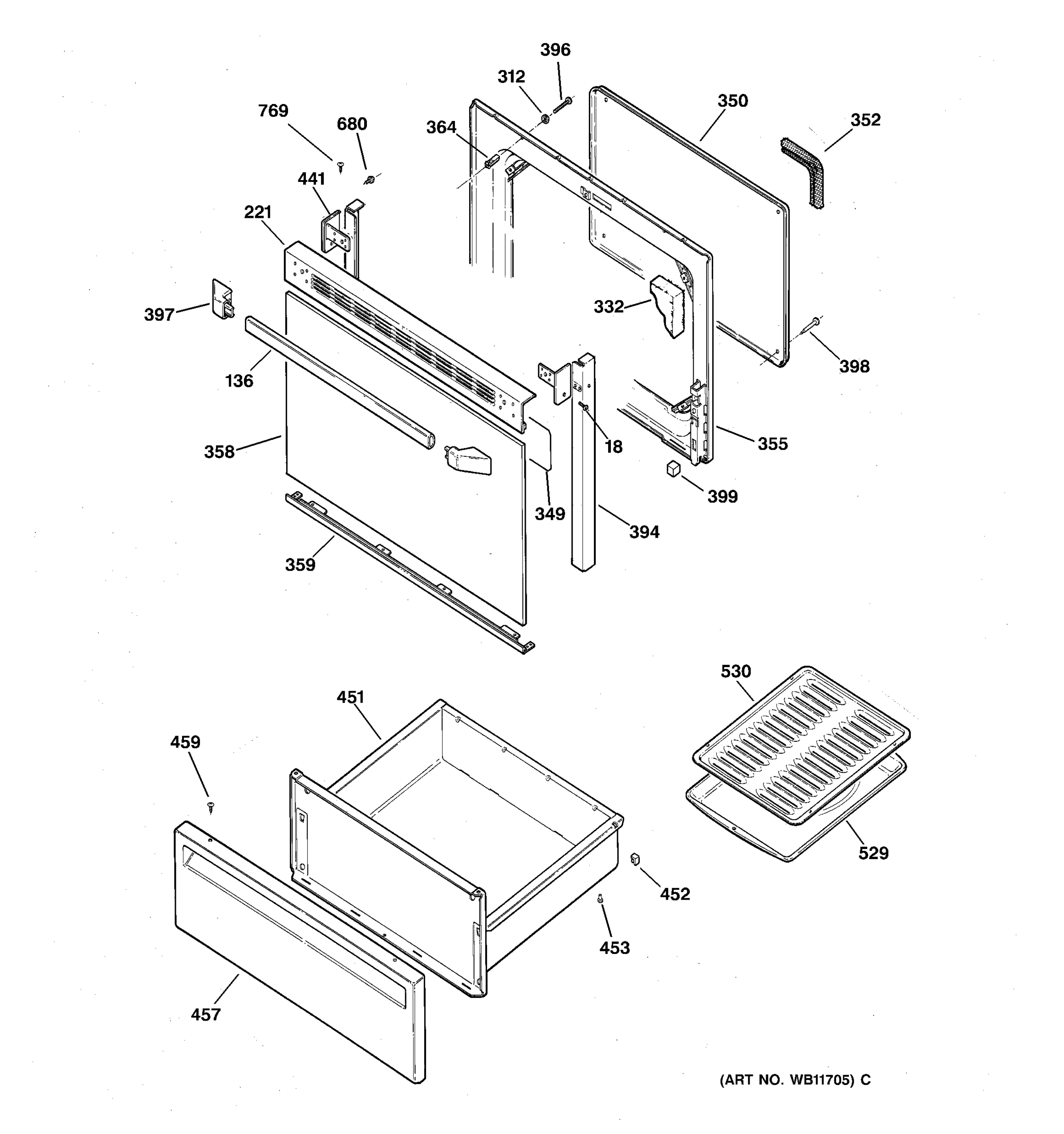 DOOR & DRAWER PARTS