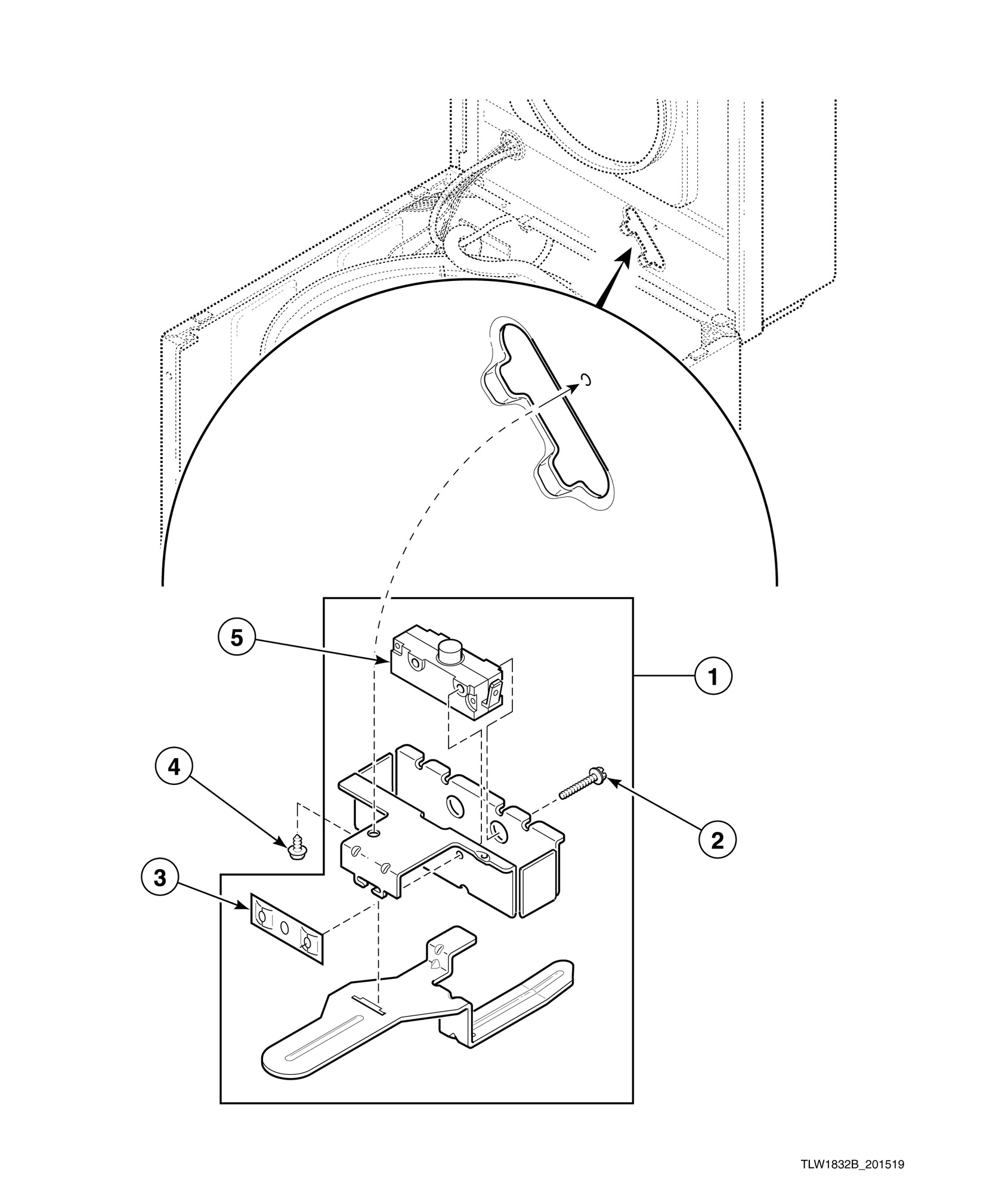 Lid Switch Assembly