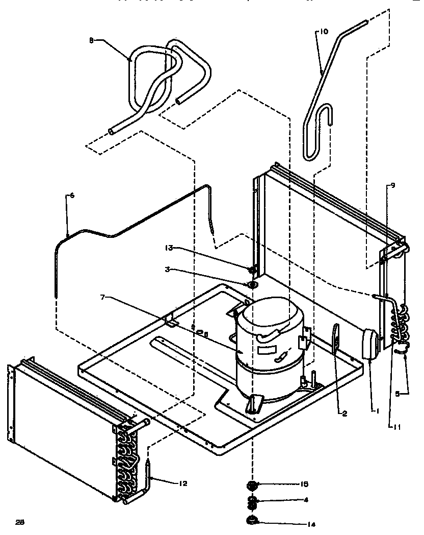02 - COMPRESSOR & TUBING ASSY