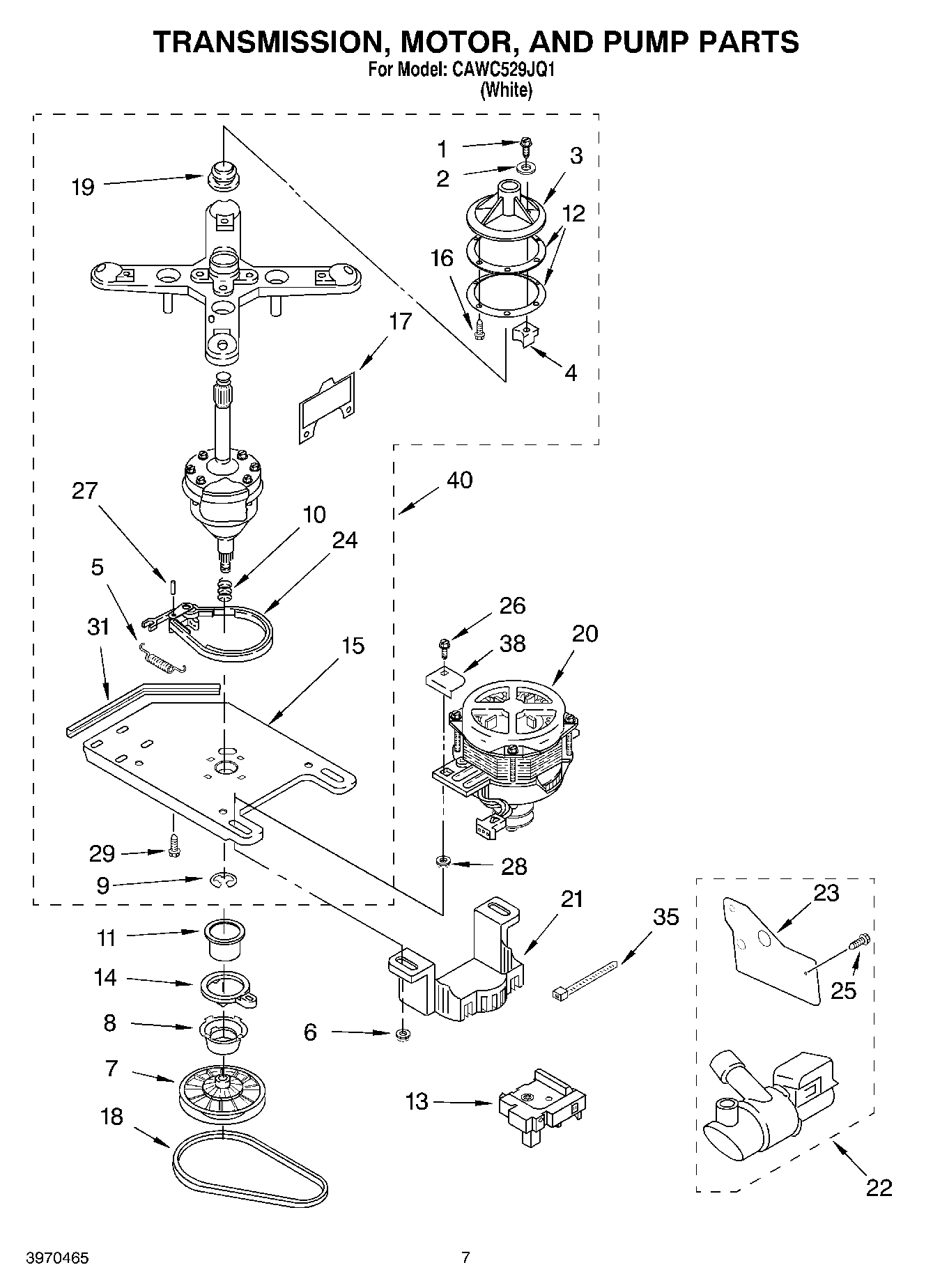 04 - TRANSMISSION, MOTOR, AND PUMP PARTS