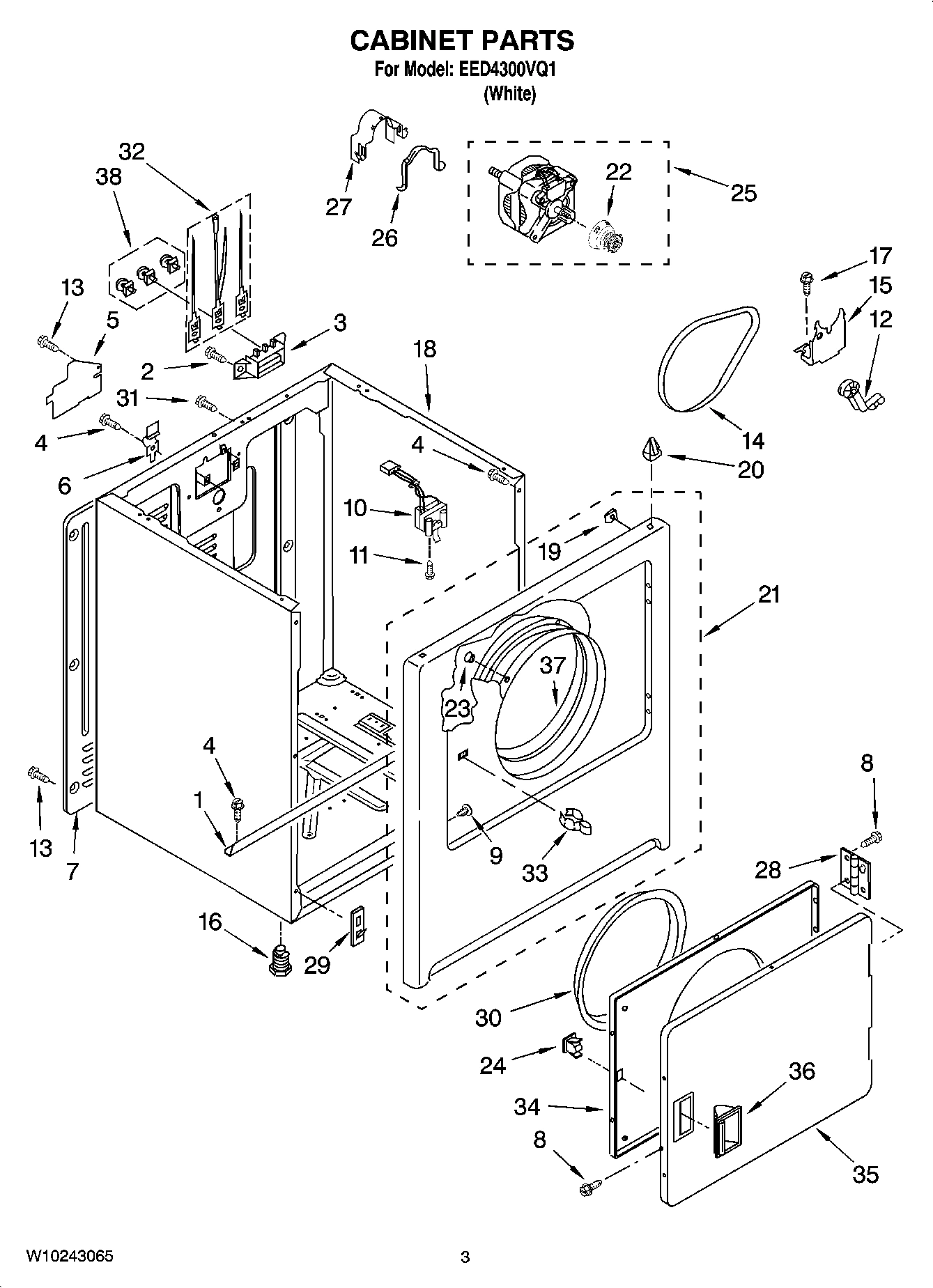 02 - CABINET PARTS
