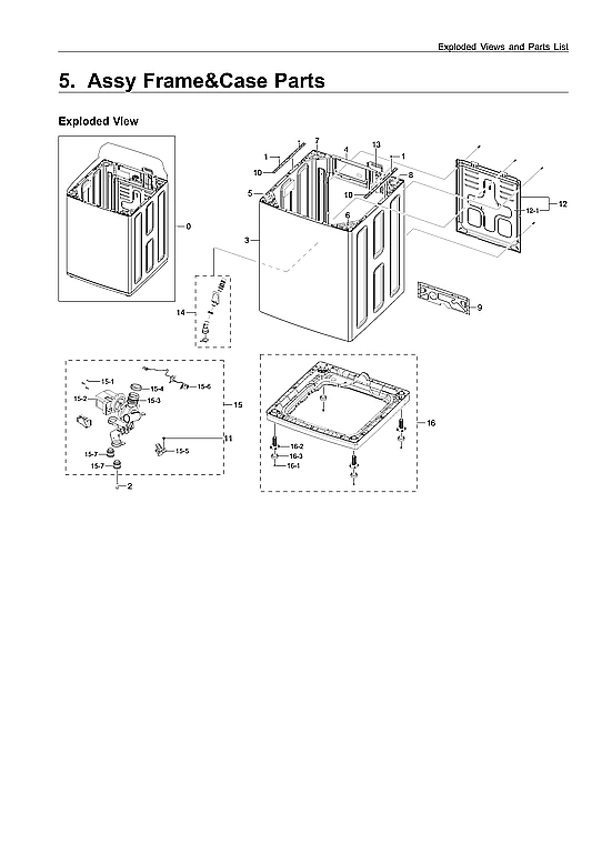 Frame & Case Parts