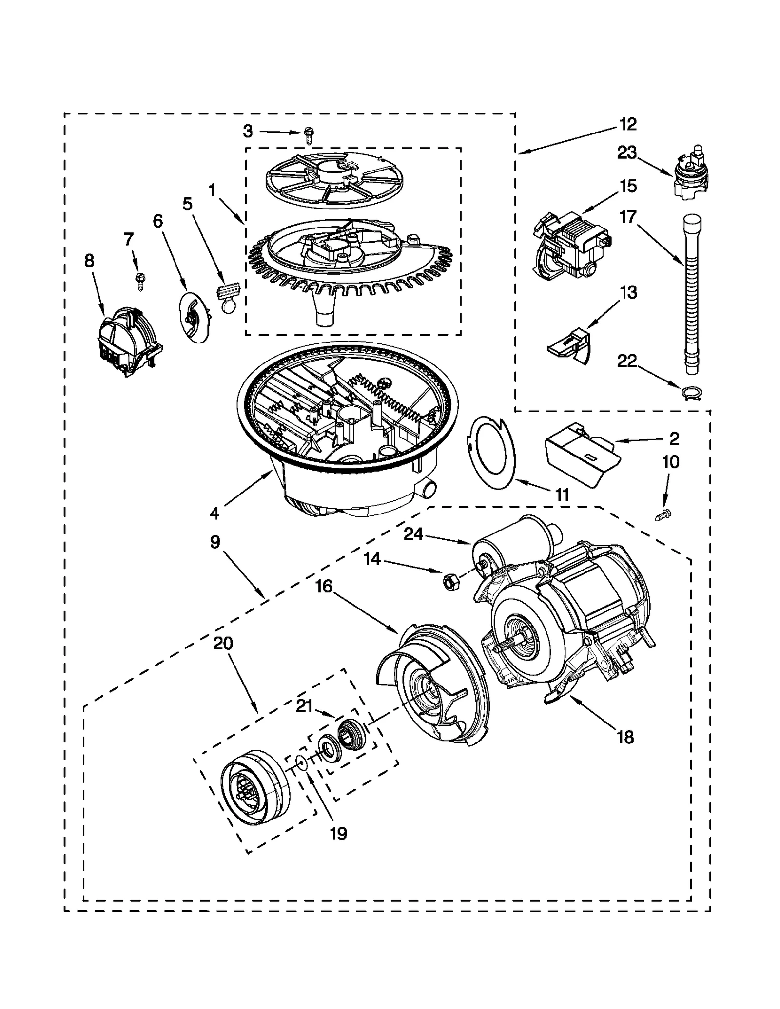 PUMP AND MOTOR PARTS